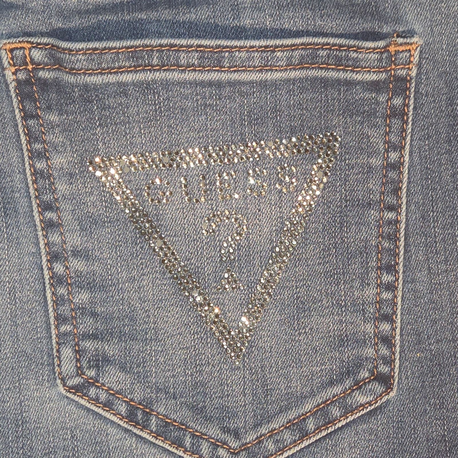 Guess Vintage Guess Jeans - Women's Size 27 - Distressed Blue Size 27" / US 4 / IT 40 - 5 Thumbnail