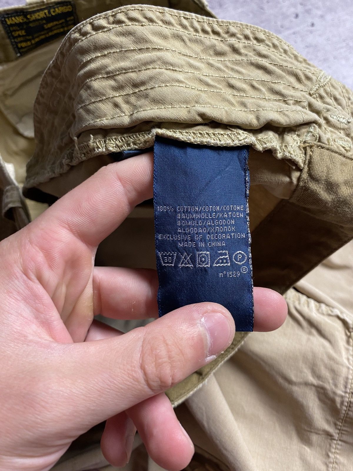 Vintage Vintage Polo Ralph Lauren Cargo Shorts Size US 34 / EU 50 - 11 Thumbnail