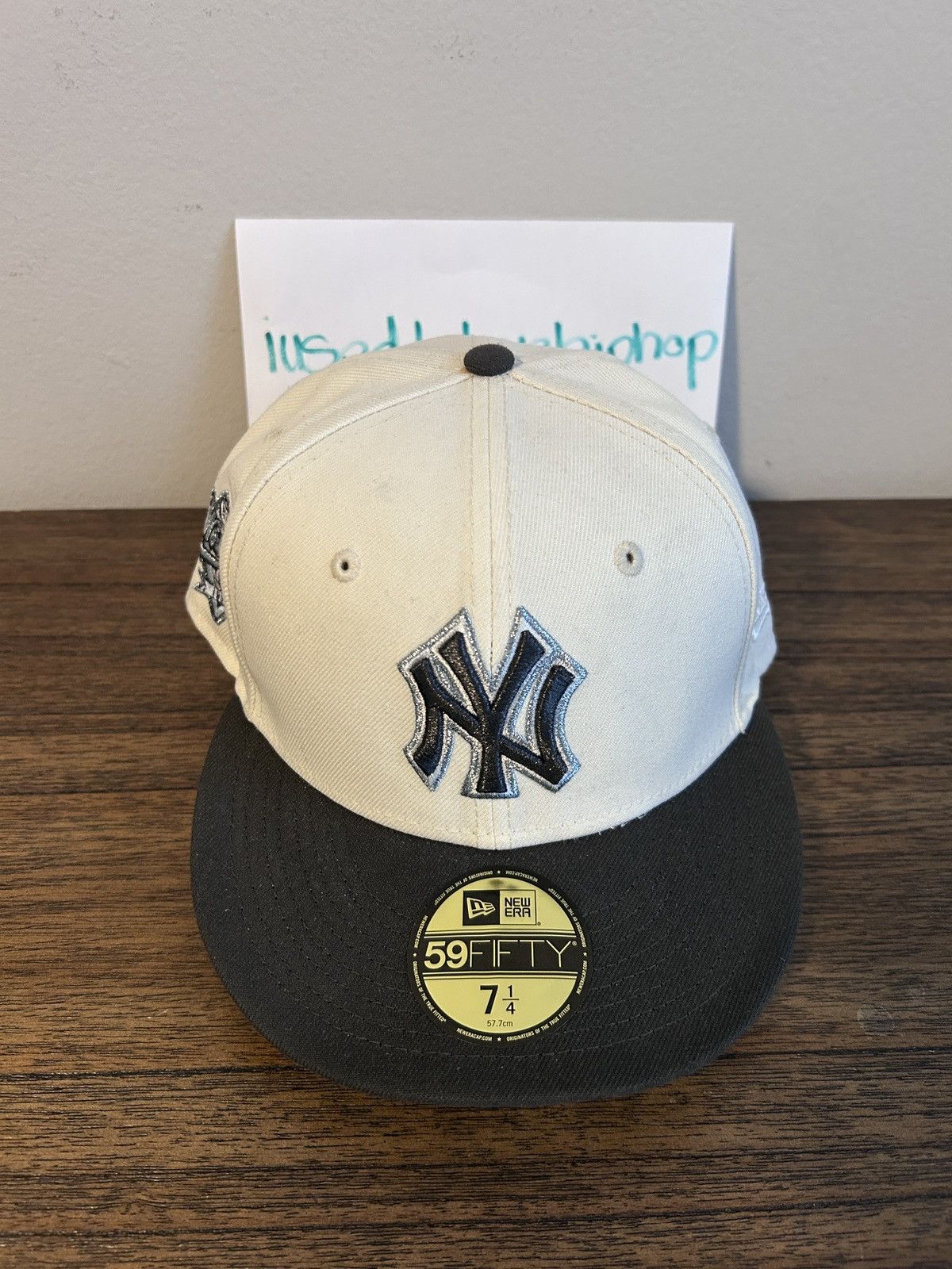 Hat Club Hat Club x New Era 59Fifty Yankees 1998 WS Black Ice Hat Size ONE SIZE - 1 Thumbnail
