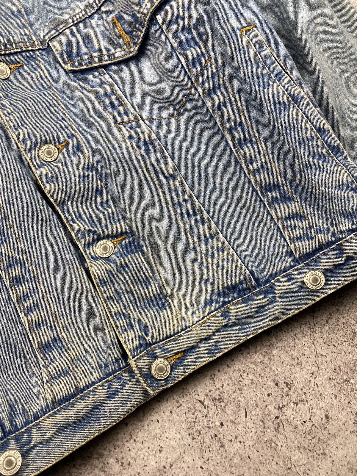 Japanese Brand × Vintage vintage japanese brands denim baggy jacket kapital style Size US S / EU 44-46 / 1 - 5 Thumbnail