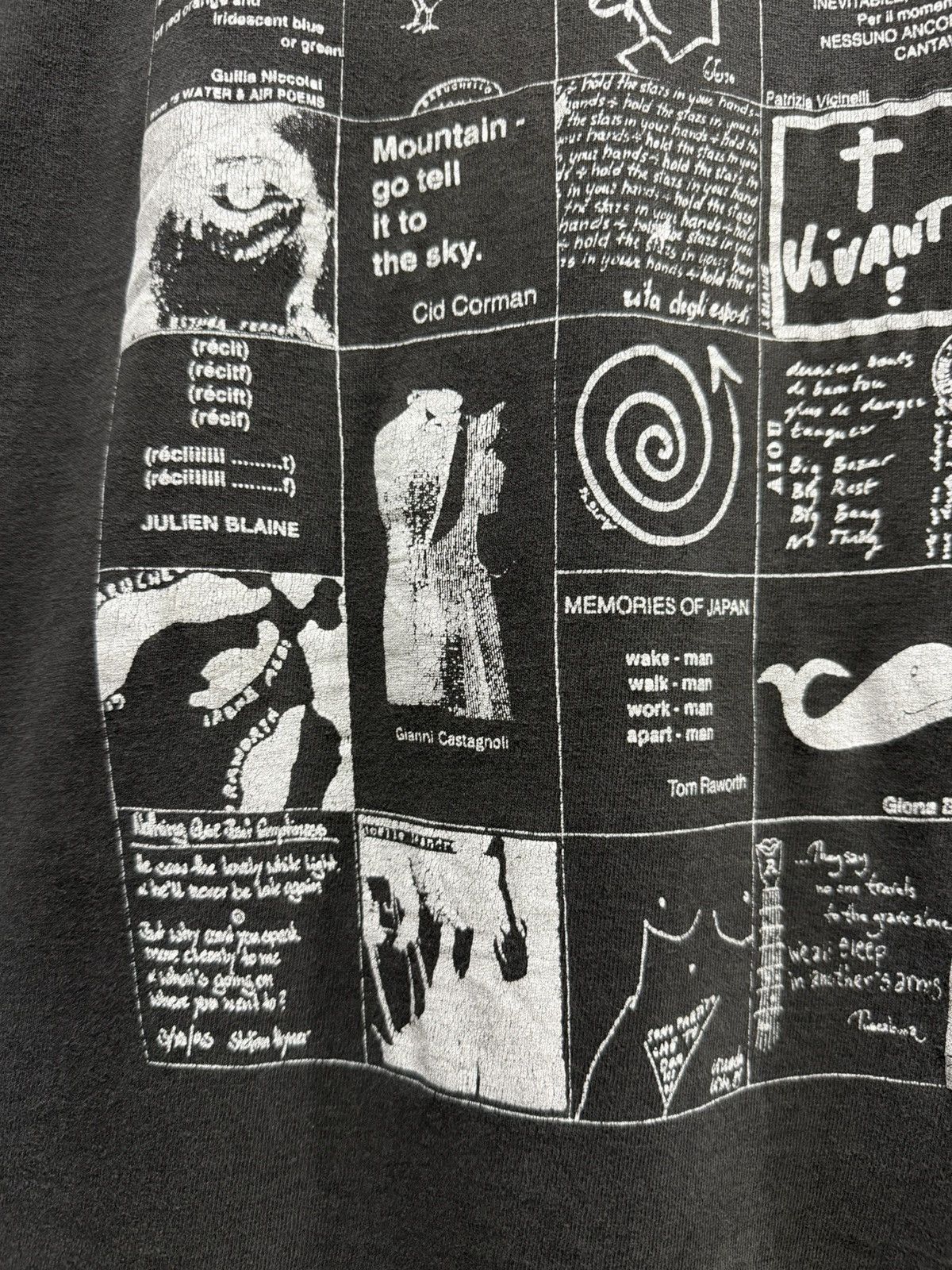 Andy Warhol Vintage 90s PopArt Broadshirt Poetry Megazine Thrashed Faded Size US M / EU 48-50 / 2 - 7 Thumbnail
