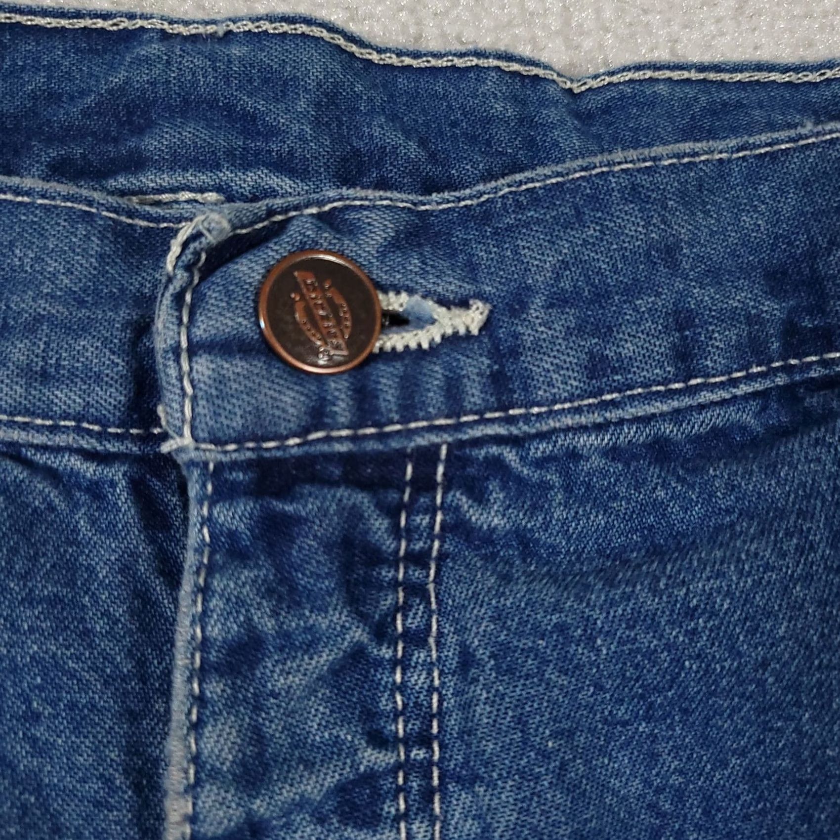 Dickies Dickies Jeans Denim 38X32 Carpenter Lined Workwear Straight Mens Regular Blue Cotton Denim 32 Inseam Medium Wash Size US 38 / EU 54 - 4 Thumbnail