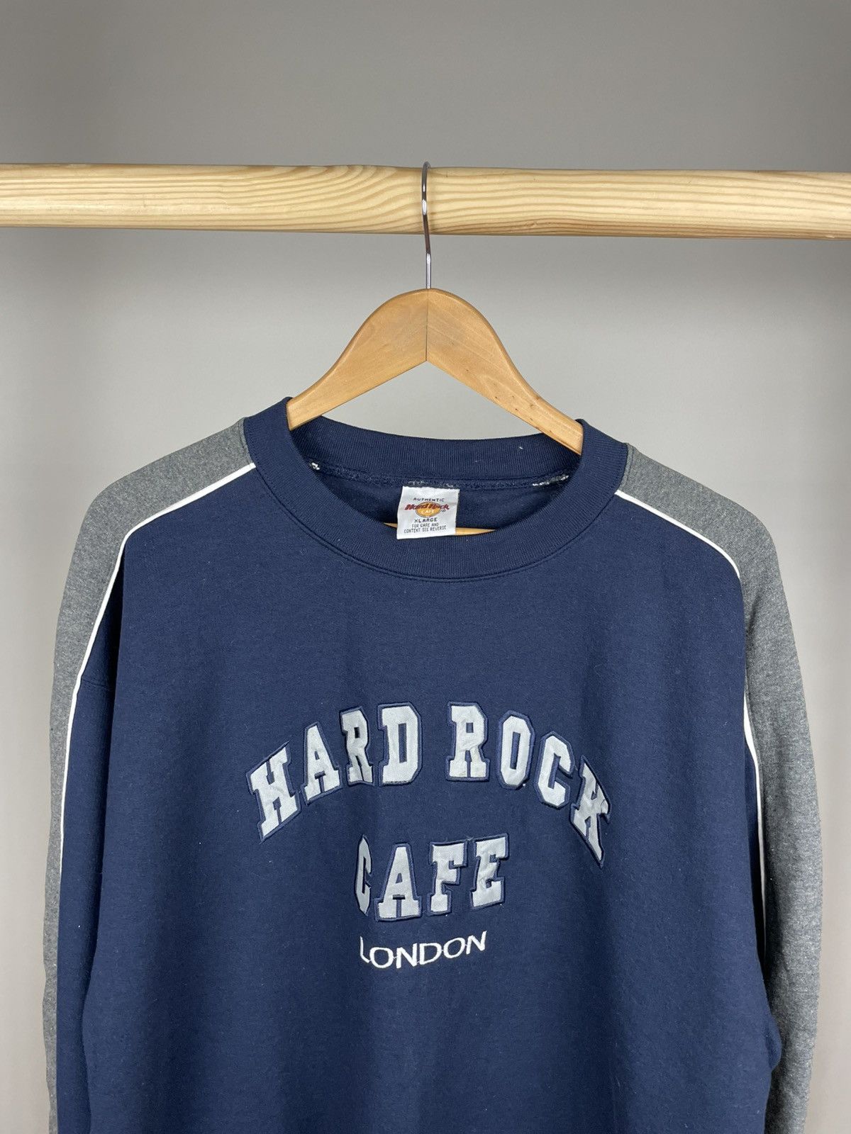 Hard Rock Cafe × Vintage Hard Rock Cafe vintage cotton sweatshirt 00’s y2k Size US XL / EU 56 / 4 - 2 Thumbnail
