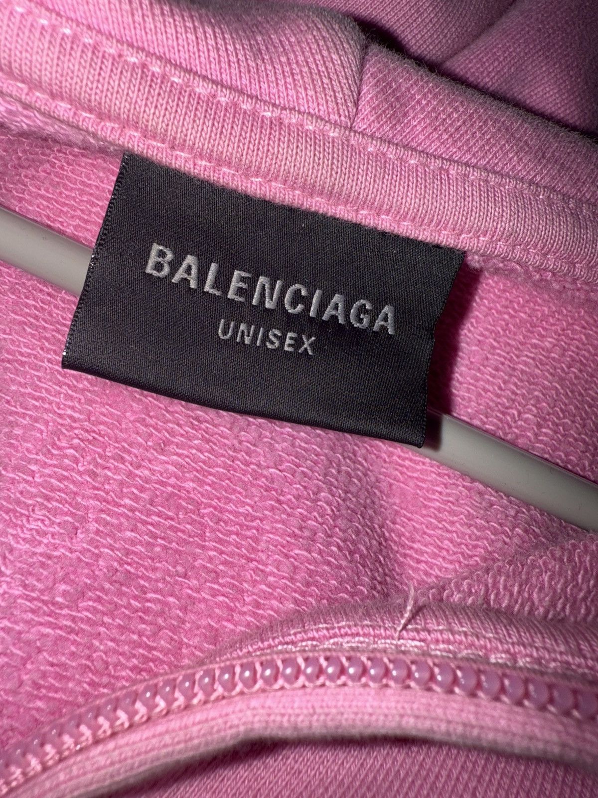 Balenciaga Balenciaga Pink Polo Hoodie Size US L / EU 52-54 / 3 - 6 Thumbnail