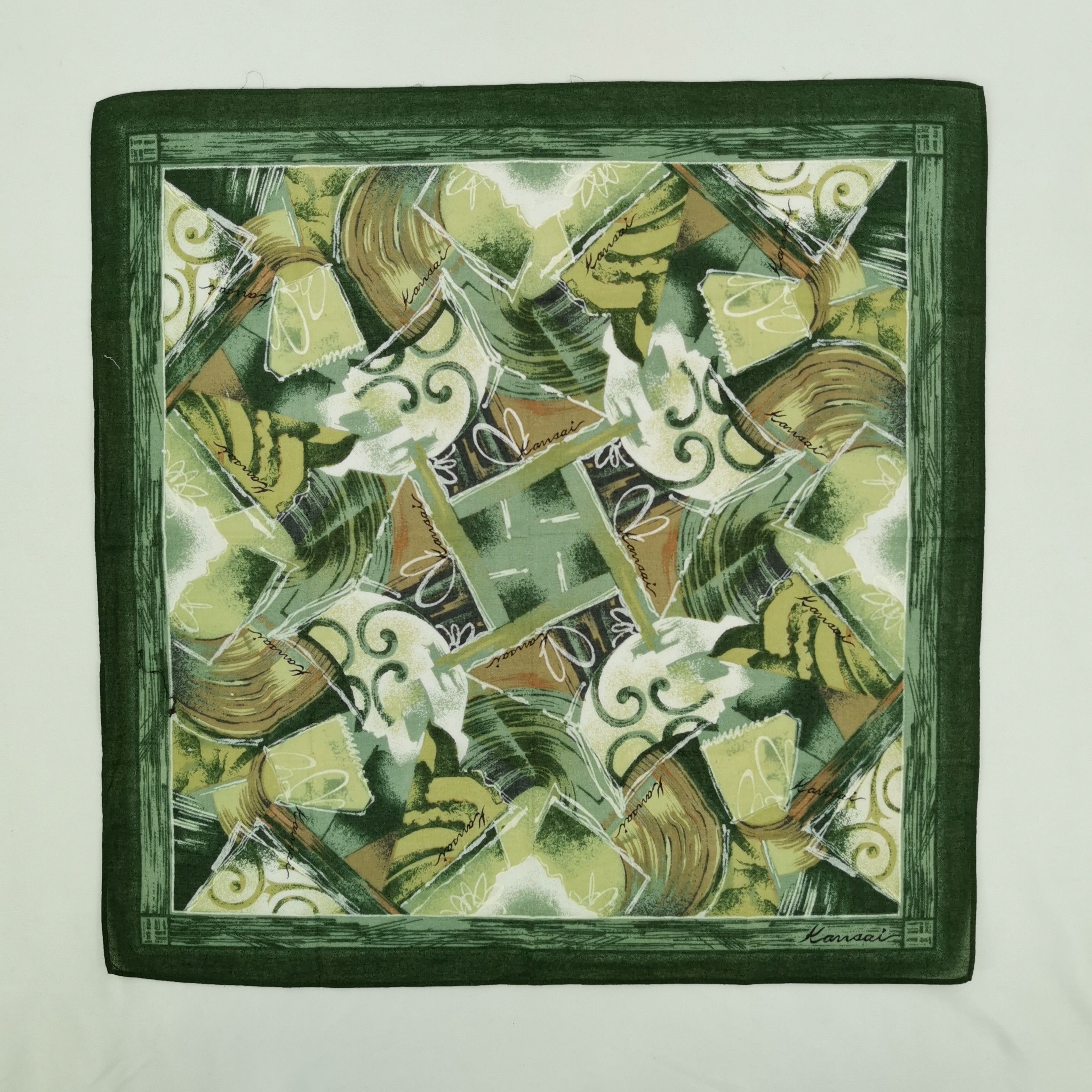 Kansai Yamamoto Vintage Kansai Handkerchief Neckerchief Bandana Size ONE SIZE - 2 Thumbnail