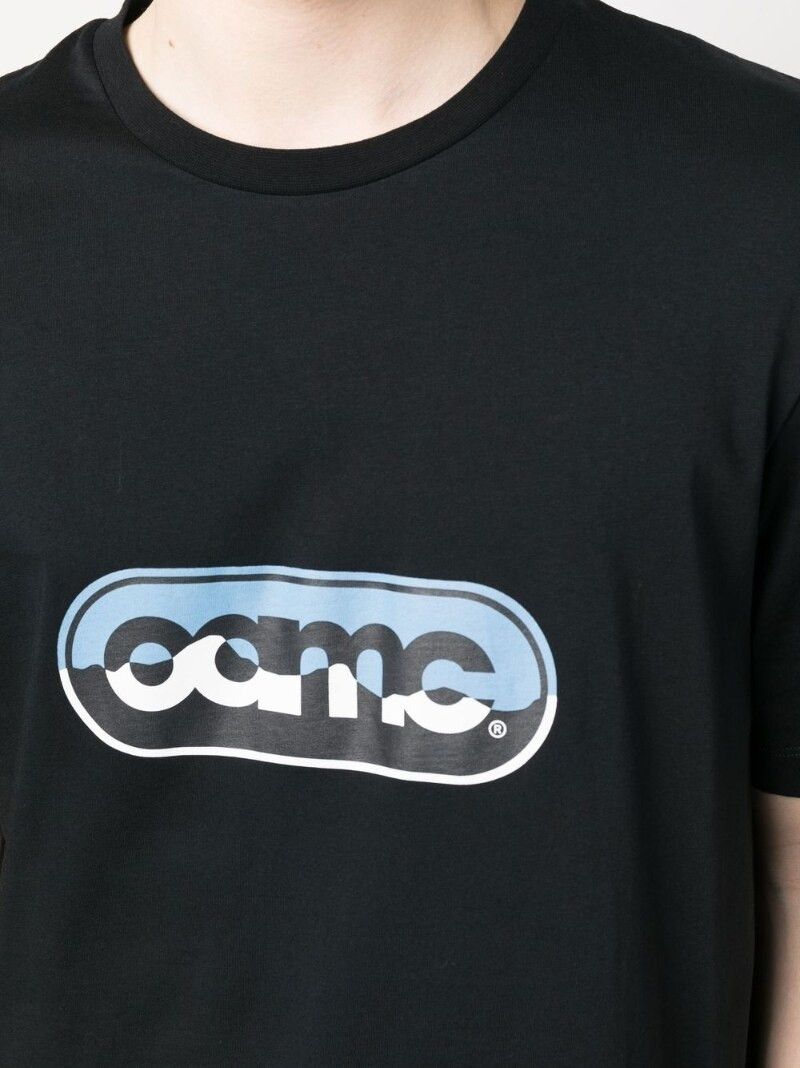 OAMC o1y0225 Logo Crewneck T-Shirt in Black Size US S / EU 44-46 / 1 - 2 Thumbnail