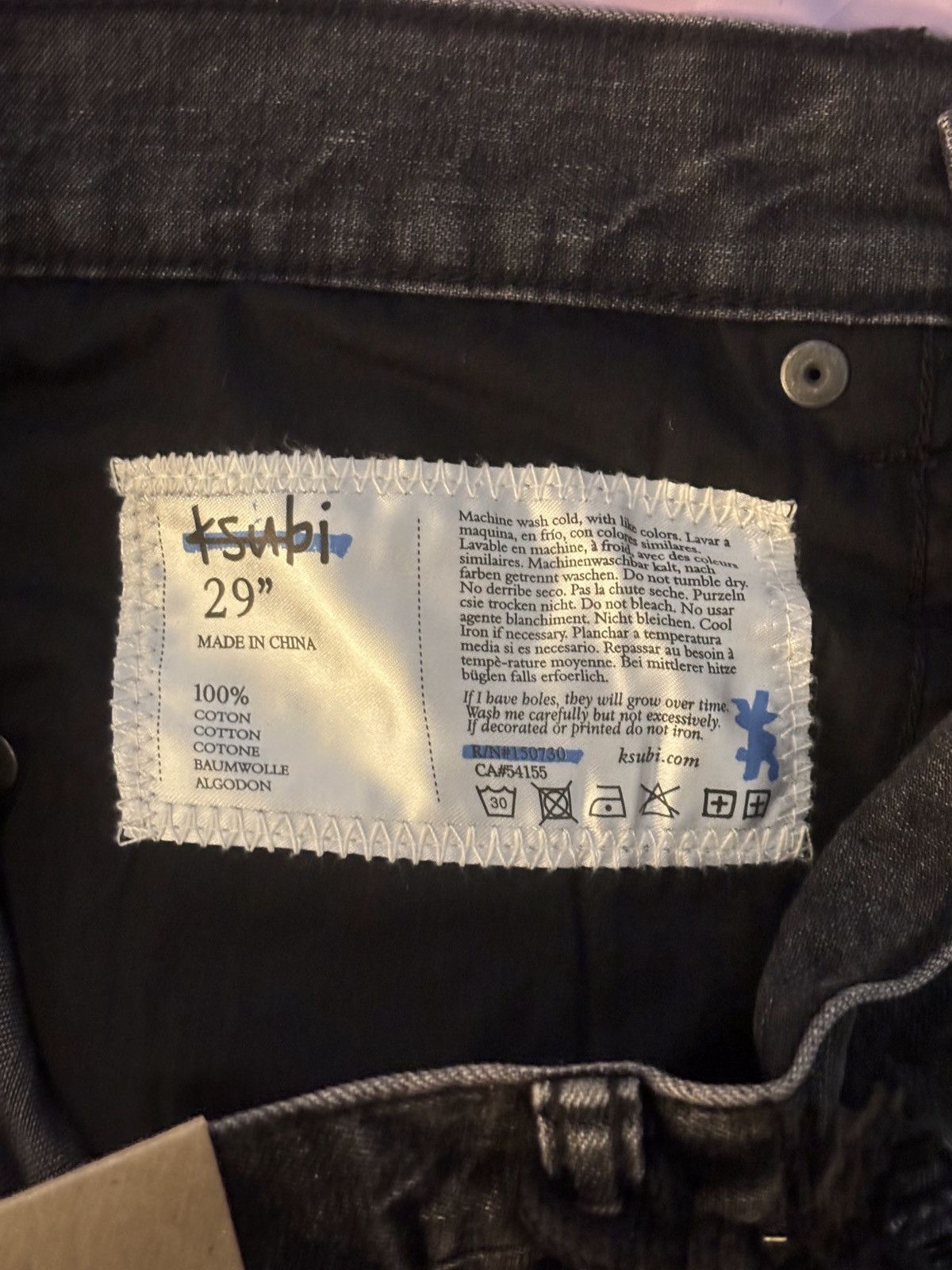 Ksubi Ksubj MAXX Accordion Black Pants Size 29 Brand New Size US 29 - 8 Thumbnail