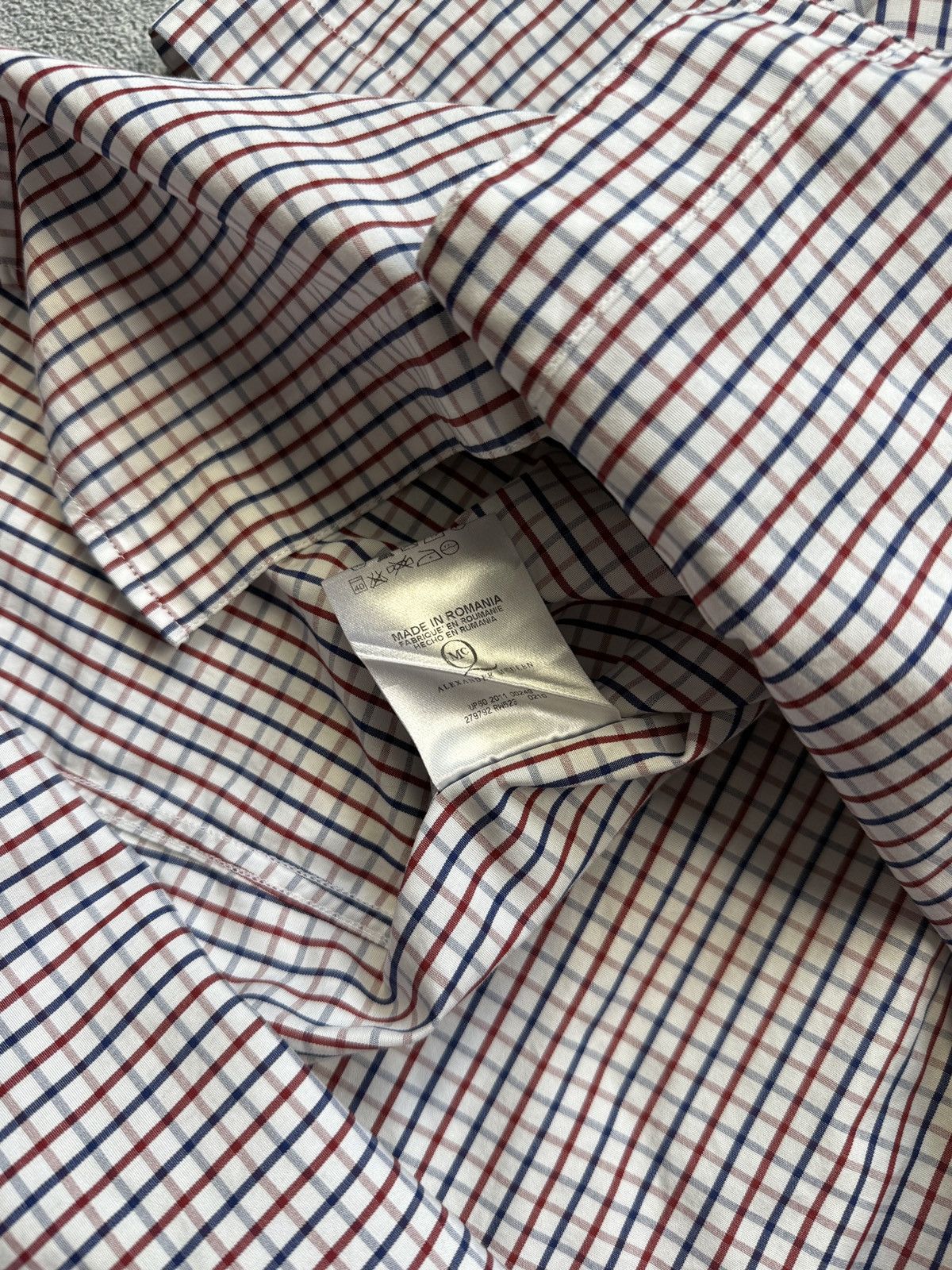 Alexander McQueen Alexander McQueen Shirt Button Up Medium Size US M / EU 48-50 / 2 - 6 Thumbnail