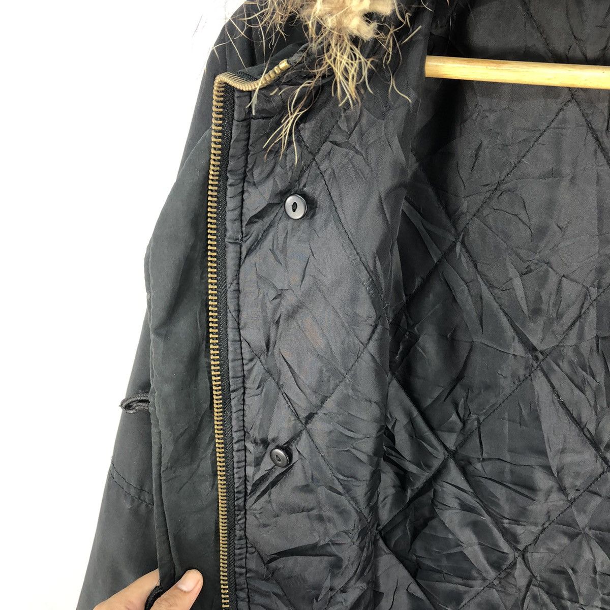 Japanese Brand Ozoc Faux Fur Type-A Non Combat Army Parka Jacket Size US XS / EU 42 / 0 - 10 Thumbnail