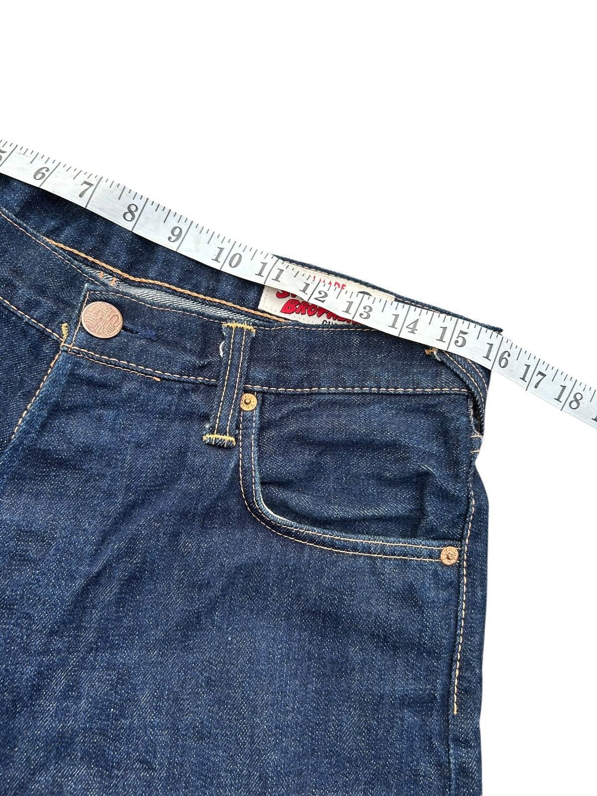 Evisu VINTAGE EVISU SELVEDGE MULTI POCKET DENIM JEAN MADE IN JAPAN Size US 32 / EU 48 - 18 Thumbnail