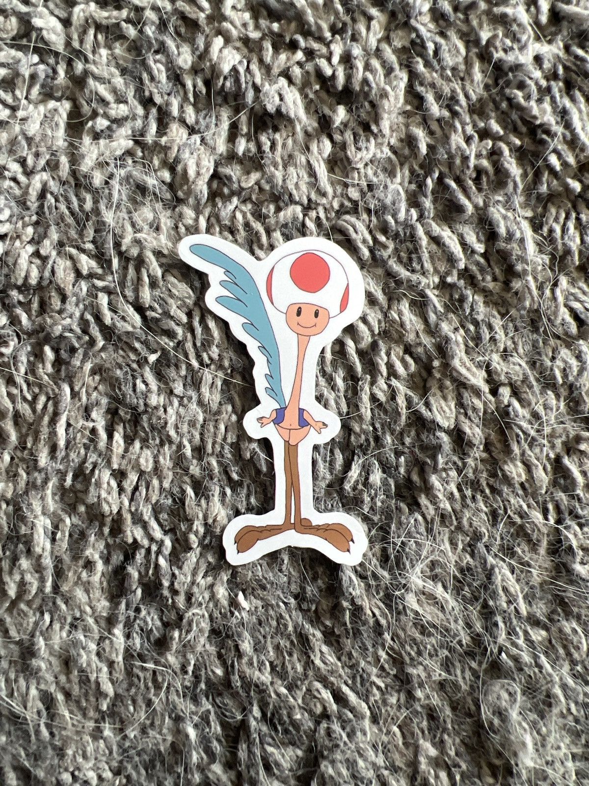Hypebeast × Nintendo Nintendo Toad Runner Sticker Size ONE SIZE - 1 Thumbnail