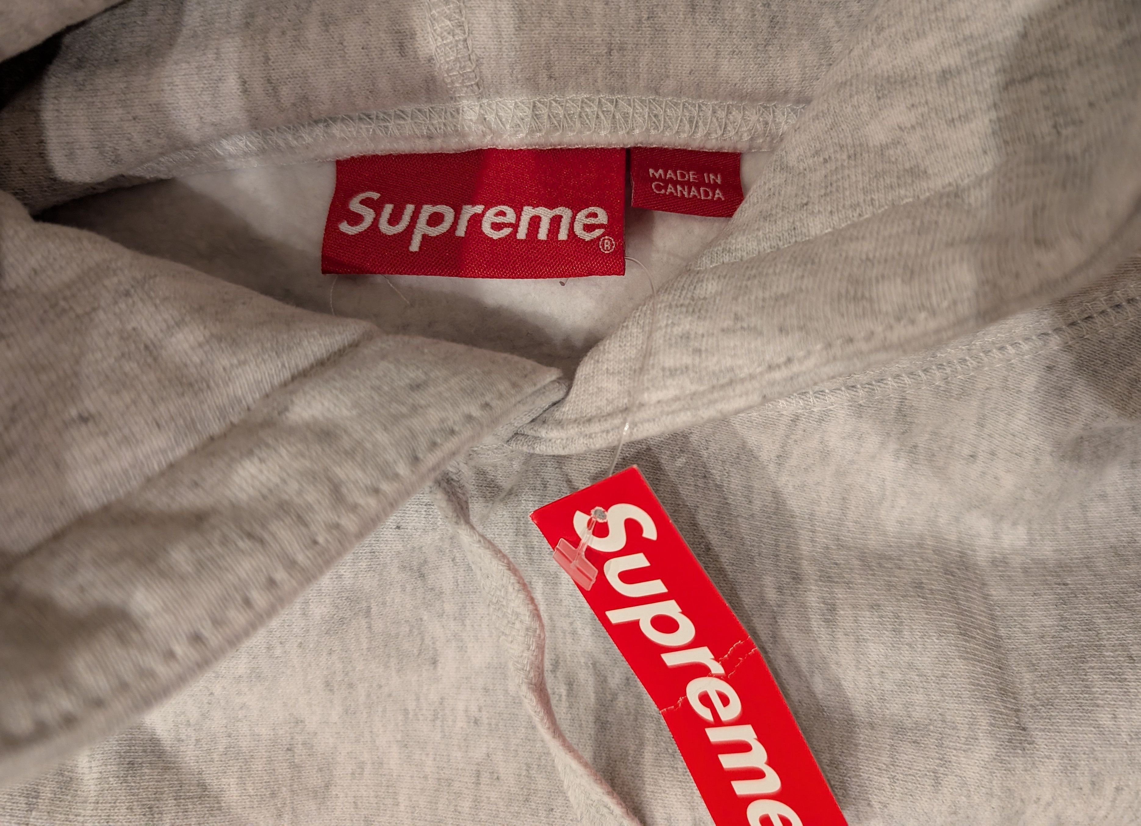 Supreme Sleeve Embroidery Hooded Sweatshirt Size US XL / EU 56 / 4 - 2 Thumbnail