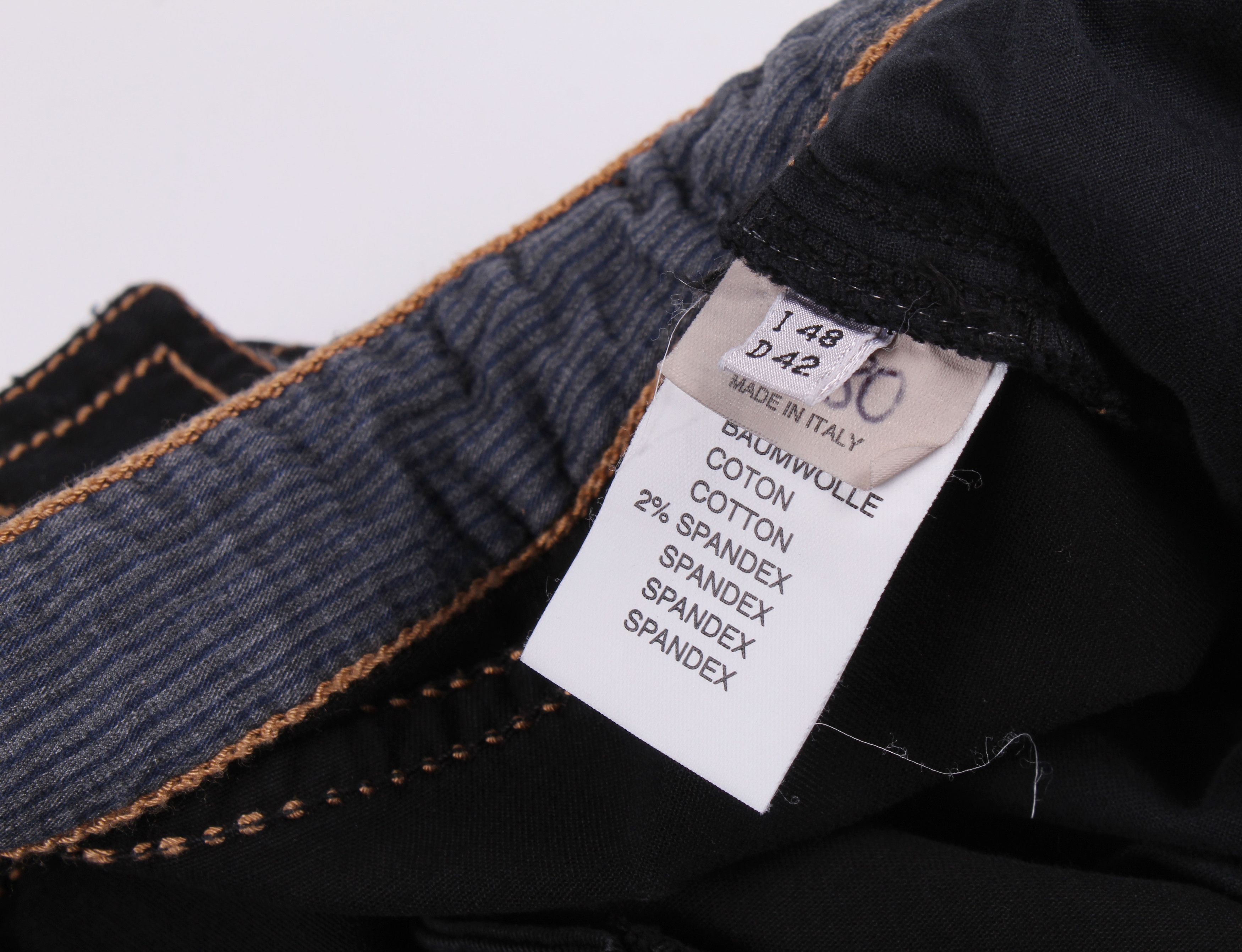 Blumarine Vintage Blumarine Distressed Straight Pants Size 34" / US 12 / IT 48 - 7 Thumbnail