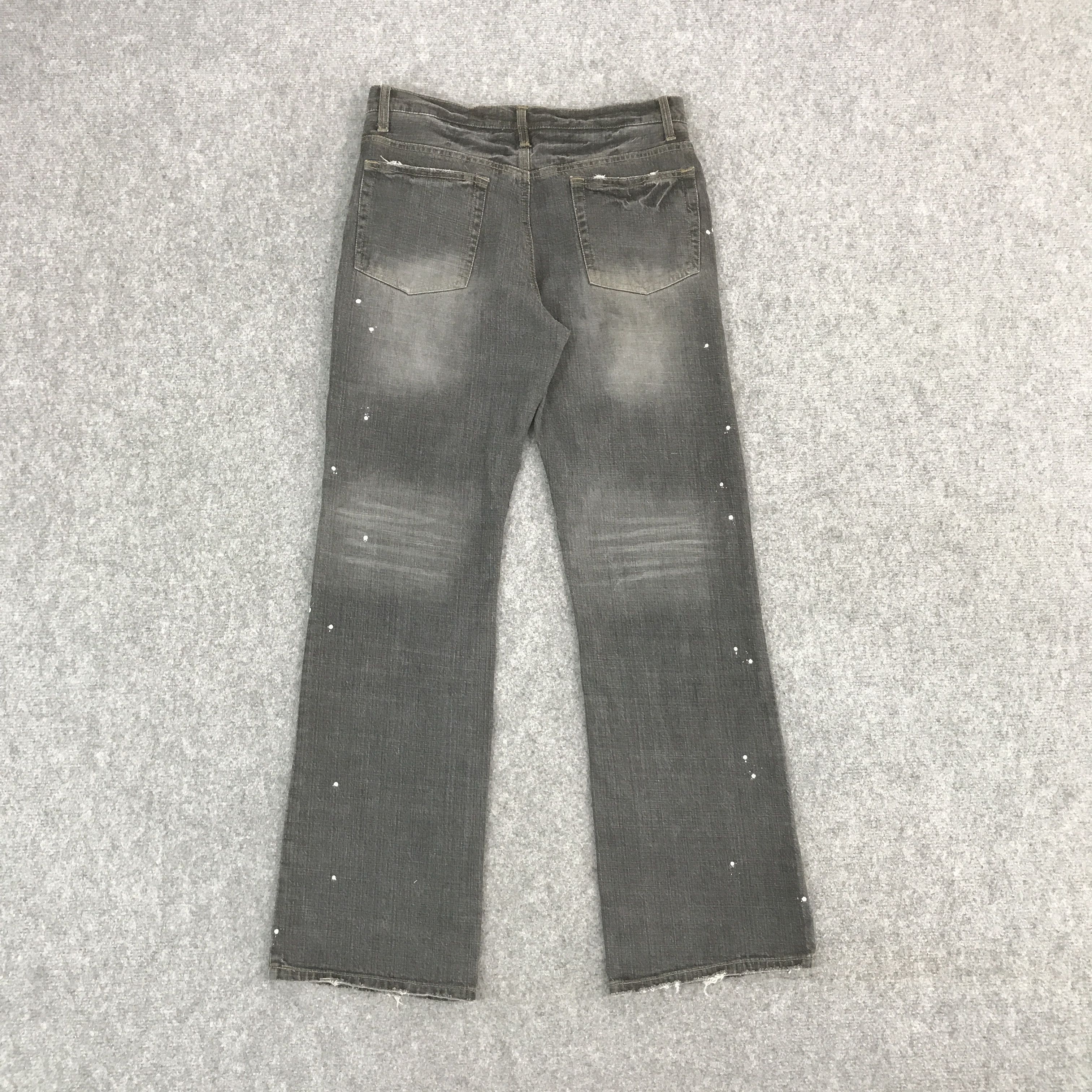 Japanese Brand BOOTCUT BLACK FADED DENIM JAPANESE BRAND PANTS Size US 31 - 2 Thumbnail