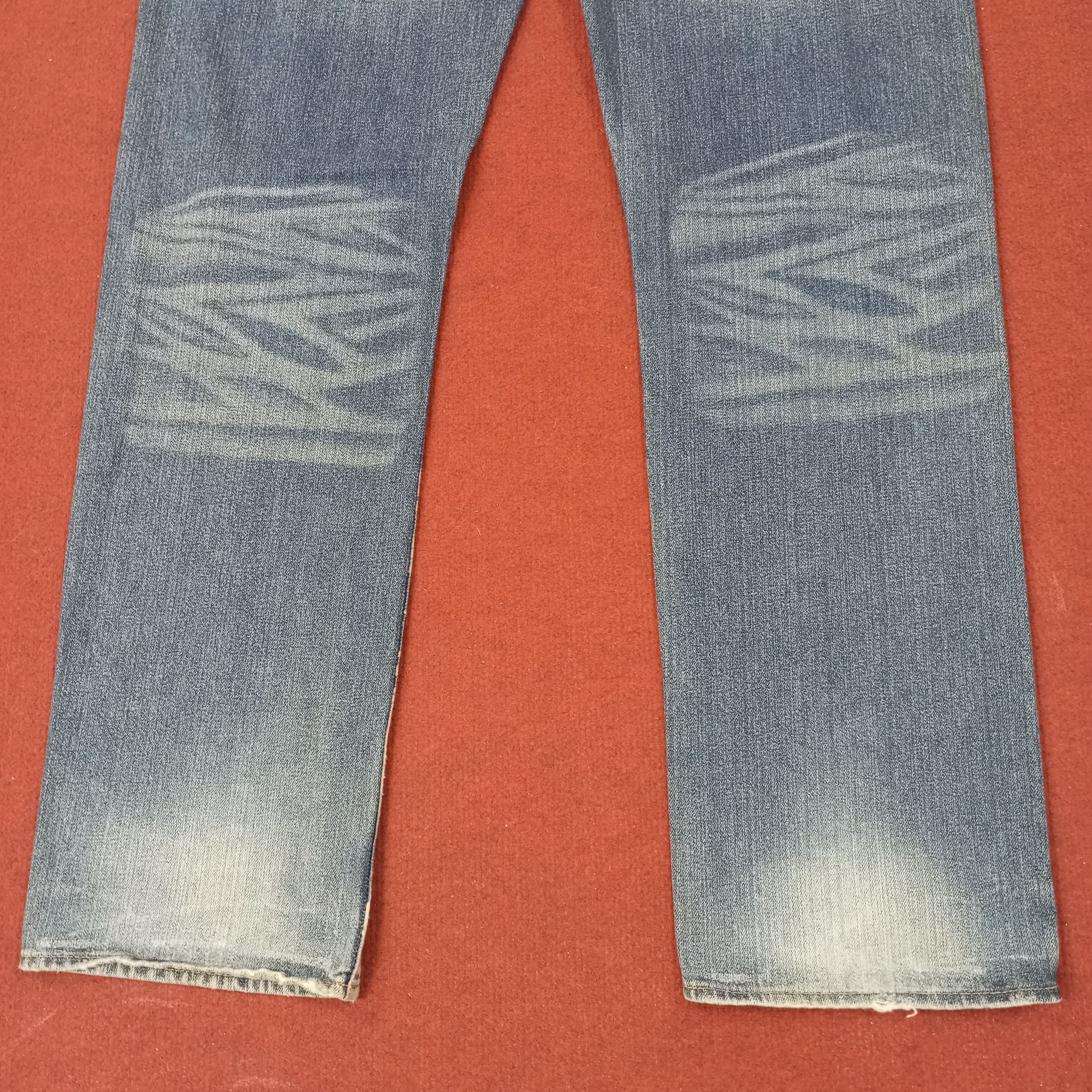 Japanese Brand Japanese Fashion Streetwear Style Art Design Jeans c252n24 Size US 36 / EU 52 - 6 Thumbnail