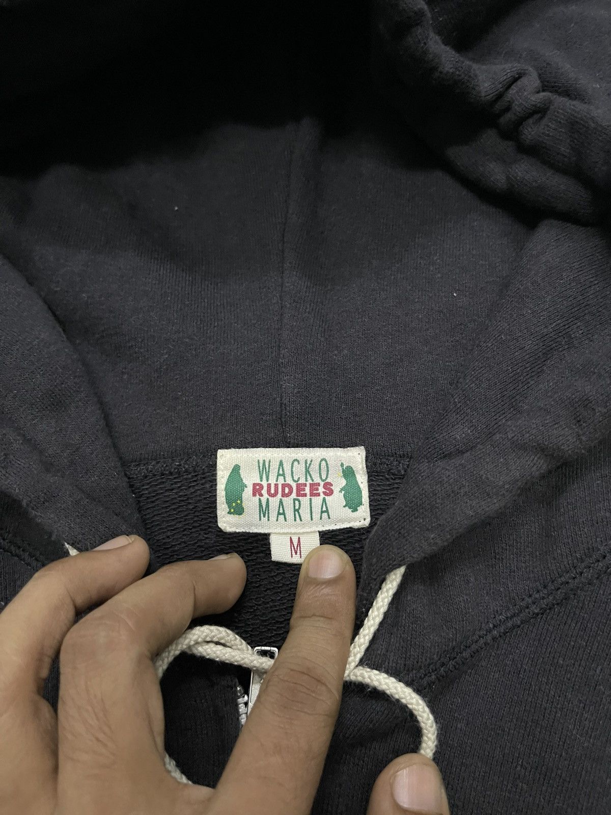 Wacko Maria 2000s WACKO MARIA ZIPPER HOODIE RARE FADED Size US M / EU 48-50 / 2 - 7 Thumbnail