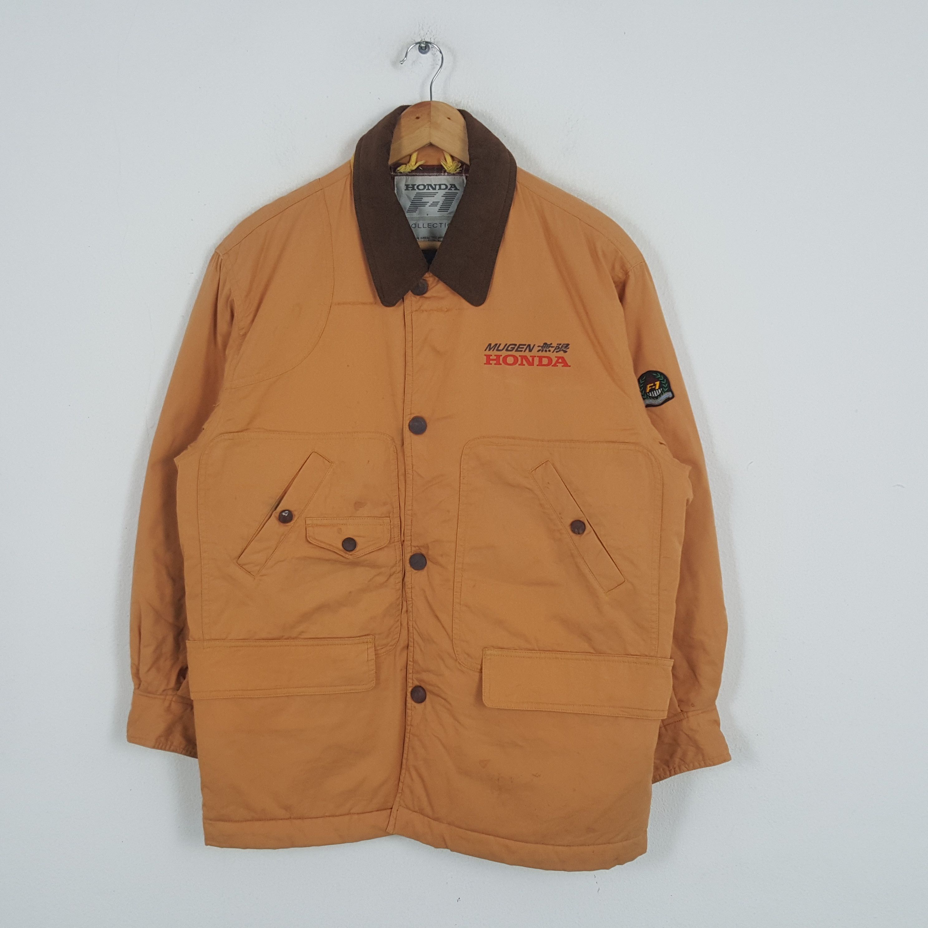 Honda × Japanese Brand × Vintage Vintage Mugen Honda Formula One Japanese Racing Jacket Size US L / EU 52-54 / 3 - 3 Thumbnail
