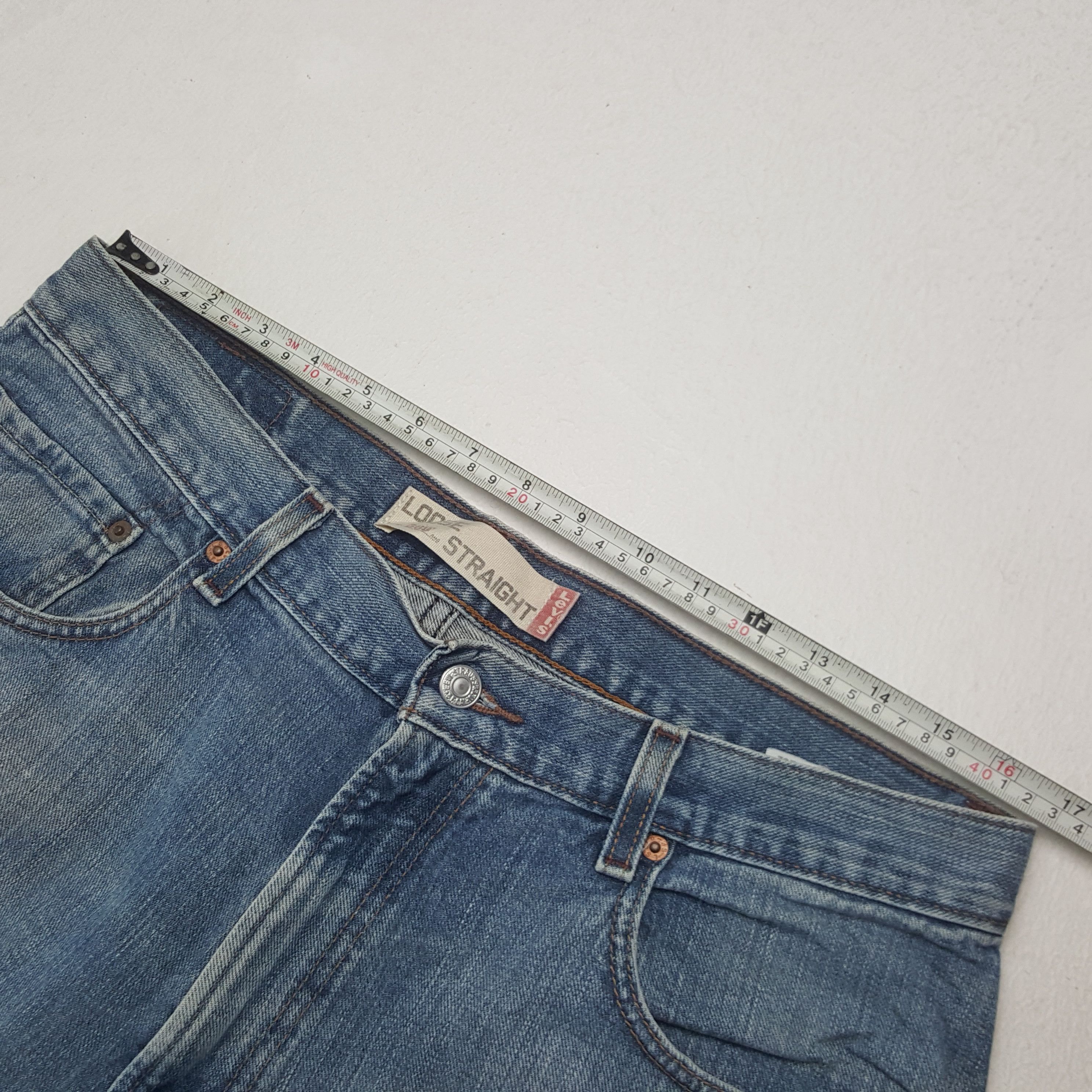 Levi's × Vintage Vintage Levi's American Distressed Denim Jeans C280N18 Size US 33 - 10 Thumbnail
