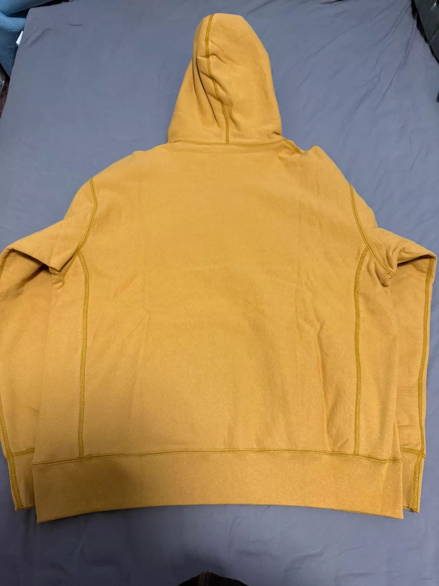 Supreme Supreme FW21 Box Logo Hoodie Light Mustard L New Size US L / EU 52-54 / 3 - 5 Thumbnail