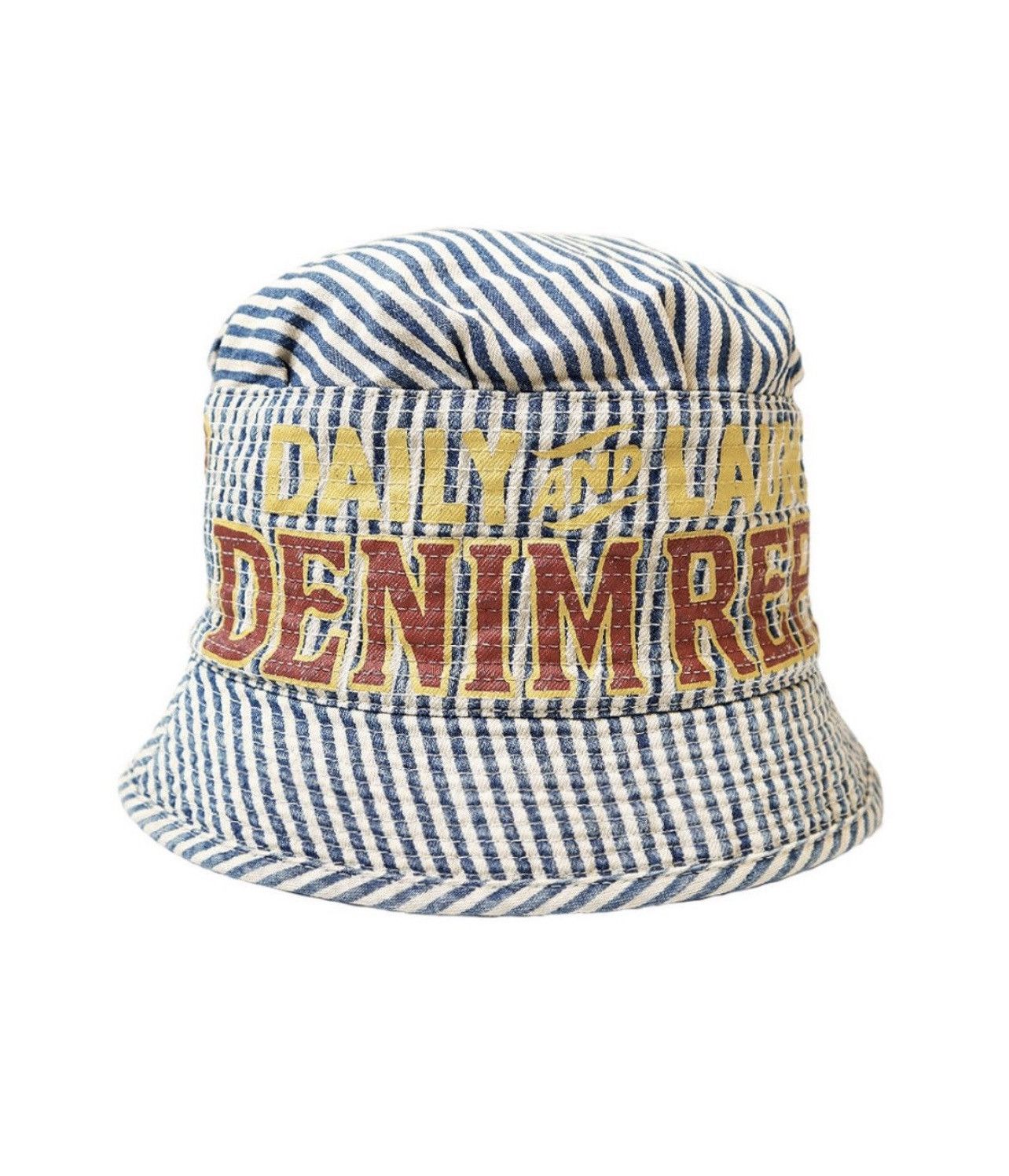Kapital Kountry Kapital Kountry Denim Repair Bucket Hat Size ONE SIZE - 2 Thumbnail