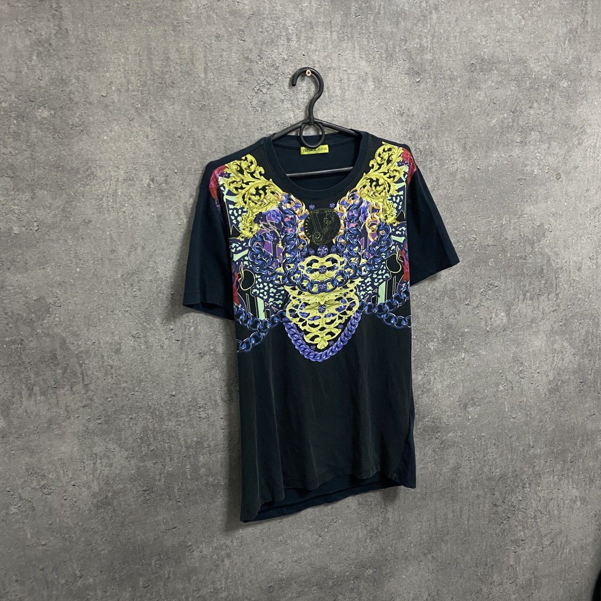 Versace Mens Vintage Versace T-shirt Big logo Tee luxury Size US S / EU 44-46 / 1 - 3 Thumbnail