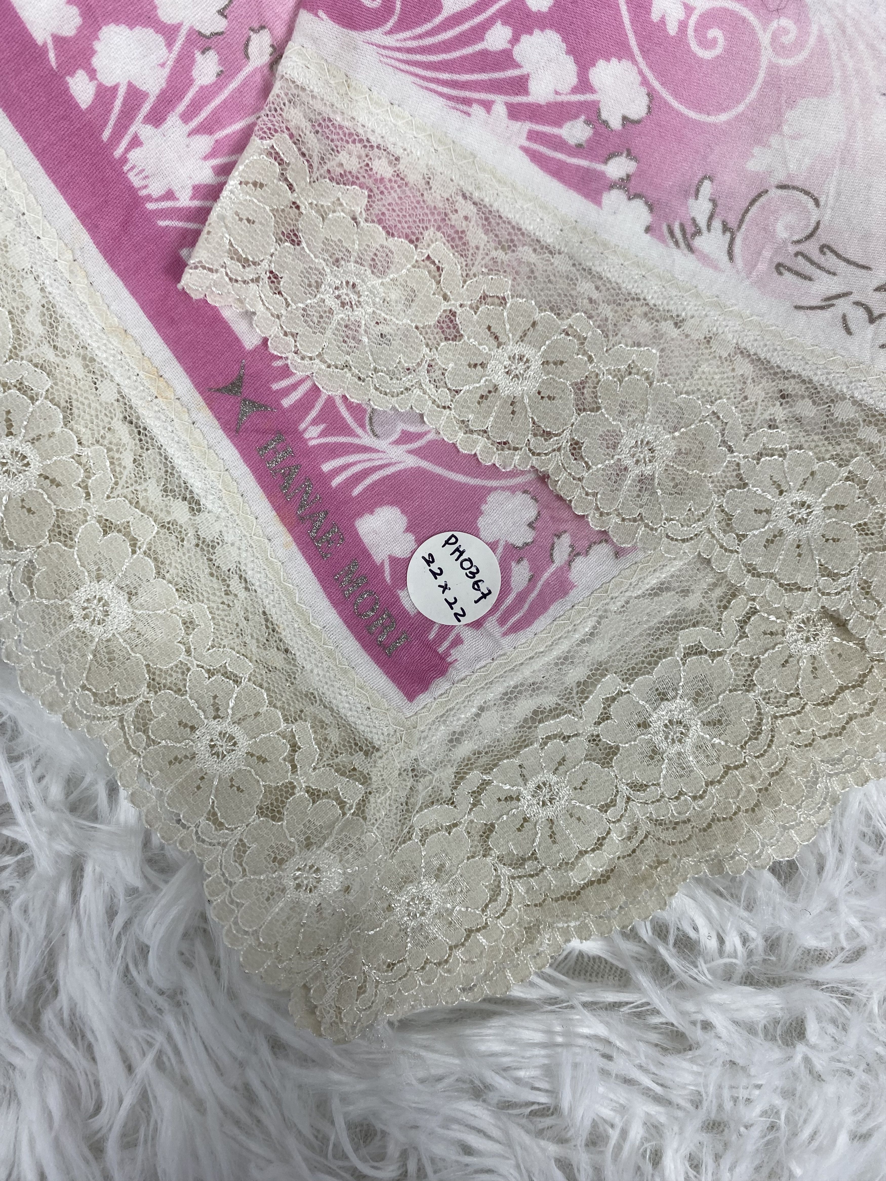 Hanae Mori Vintage Hanae Mori Handkerchief Neckerchief PH0367 Size ONE SIZE - 2 Thumbnail