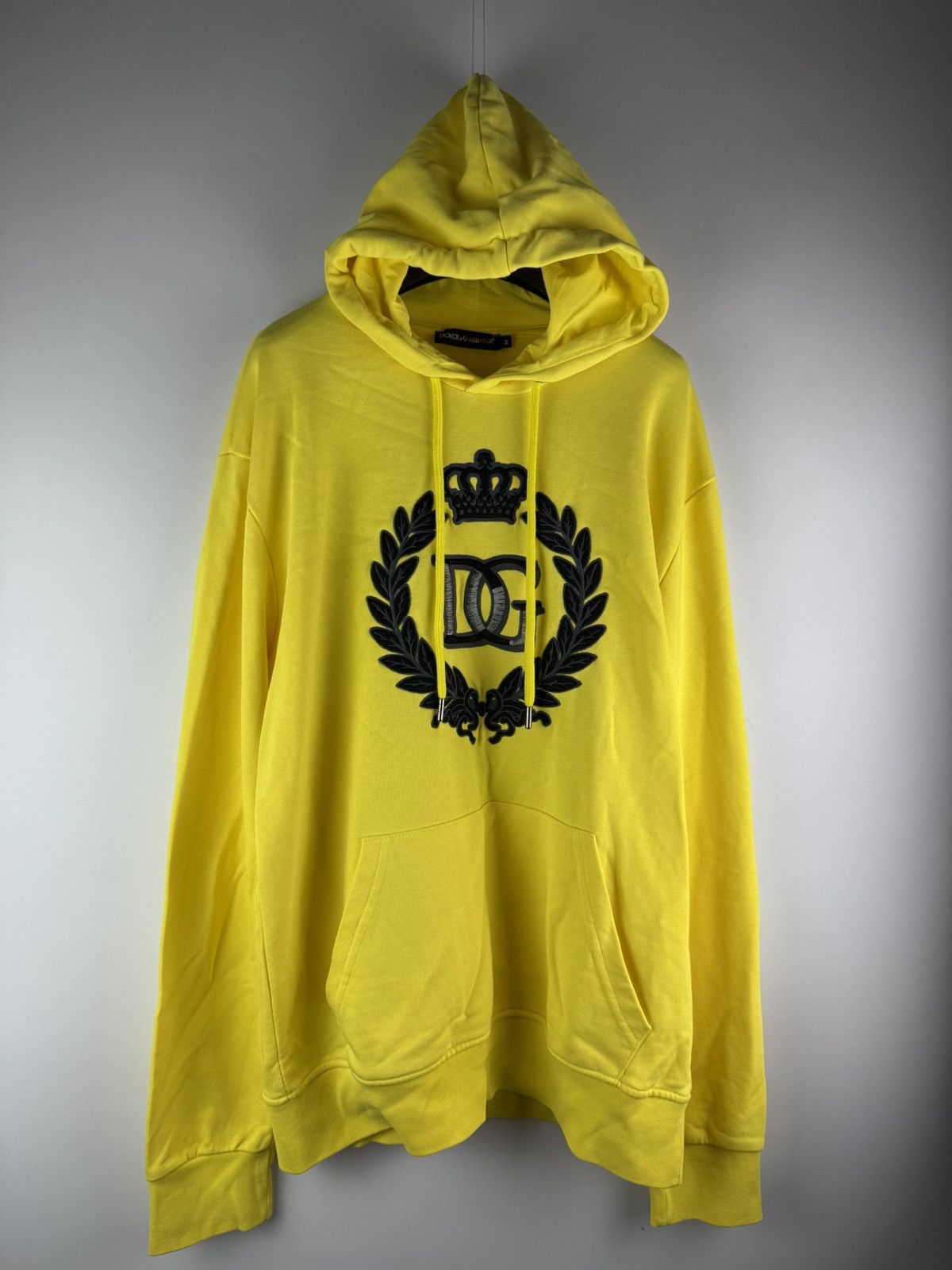Dolce & Gabbana Dolce & Gabbana Yellow Hoodie Size US M / EU 48-50 / 2 - 1 Thumbnail