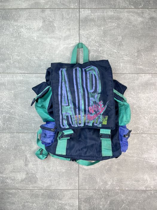 Nike Nike Vintage Bag Backpack 90s Y2K Multipocket | Grailed