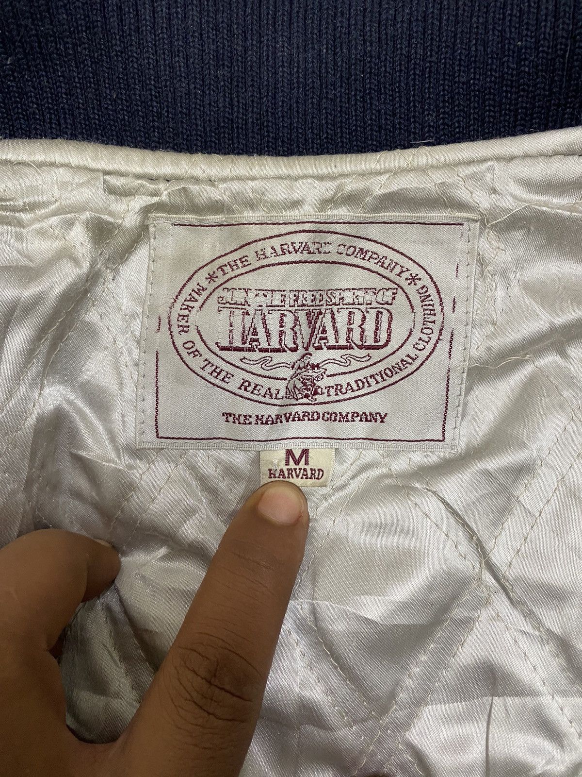 Vintage HARVARD HURRAY VARSITY JACKET Size US M / EU 48-50 / 2 - 9 Thumbnail