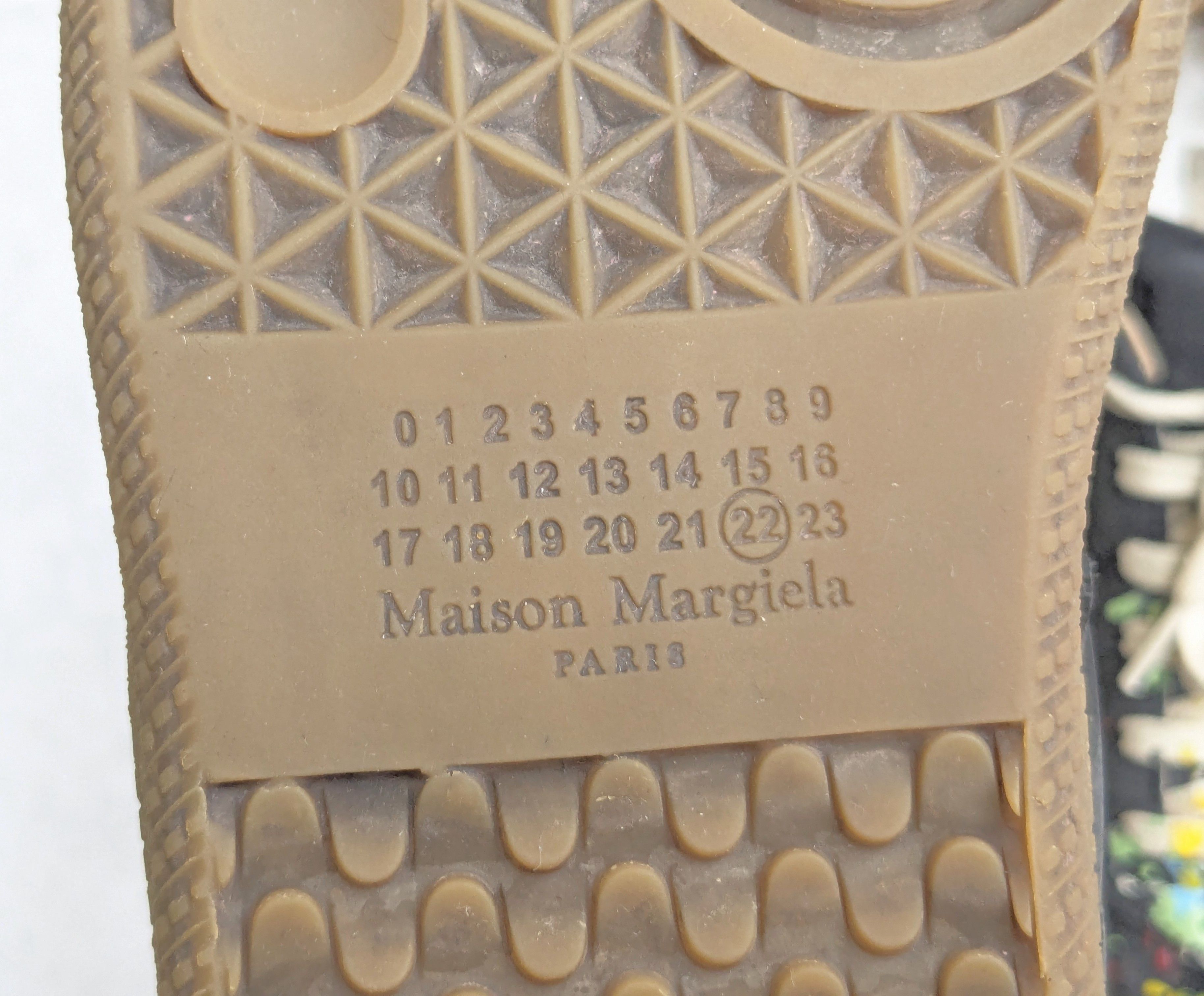 Maison Margiela Maison Margiela Replica GAT Paint Splatter Black 9 42 Low Size US 9 / EU 42 - 15 Thumbnail
