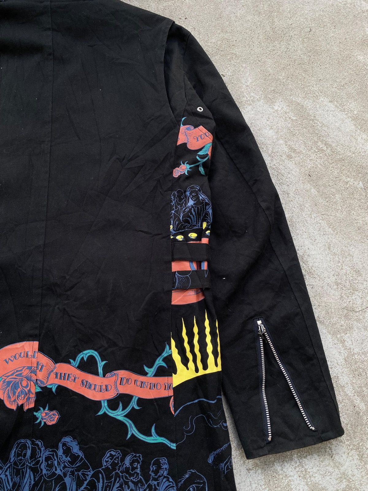 Yasuyuki Ishii ❤️‍🔥Very Rare❤️‍🔥Archived Yasuyuki Ishii Jacket Long Hoodie Size US L / EU 52-54 / 3 - 17 Thumbnail