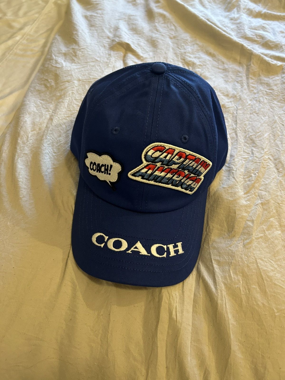 Coach Coach x marvel Captain America hat Size ONE SIZE - 1 Thumbnail