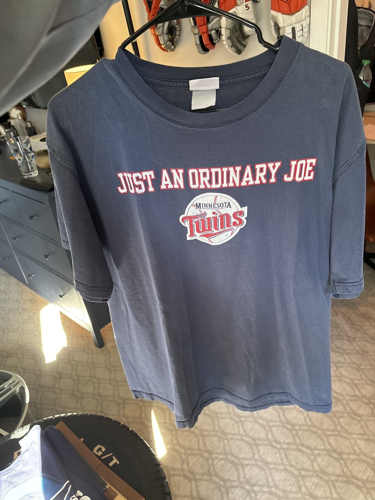 Vintage Vintage Minnesota Twins Just an Ordinary Joe Mauer Tee Size US L / EU 52-54 / 3 - 1 Thumbnail