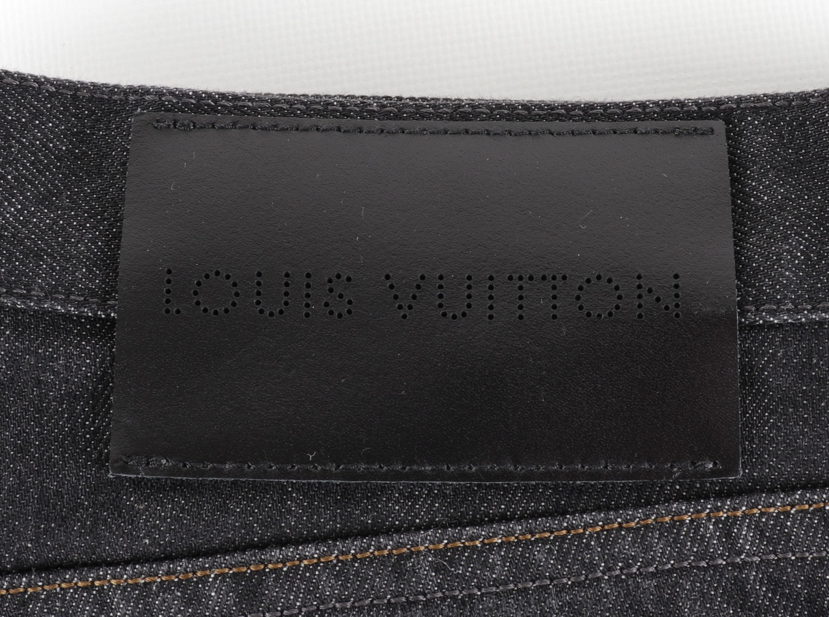 Louis Vuitton Louis Vuitton Size FR42 Brown Fleur LV Logo Black Jeans Size US 32 / EU 48 - 12 Thumbnail