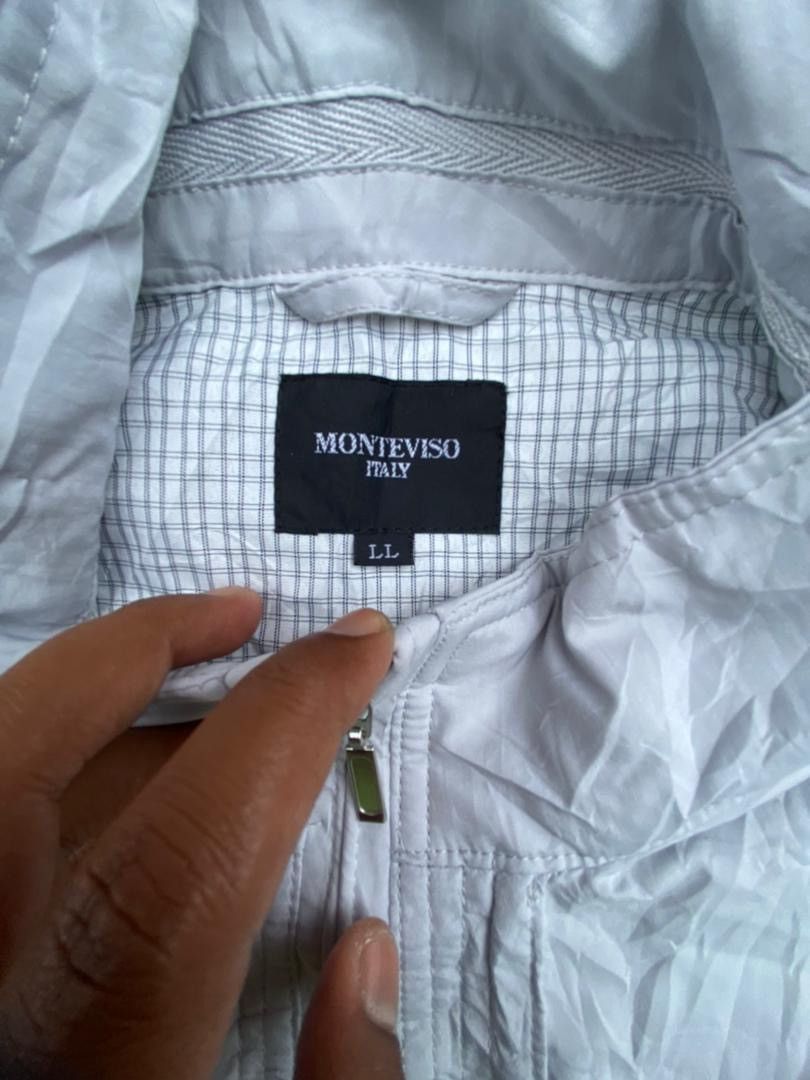 Vintage Vintage Designer Monteviso Italy Light Jacket Size US L / EU 52-54 / 3 - 8 Thumbnail