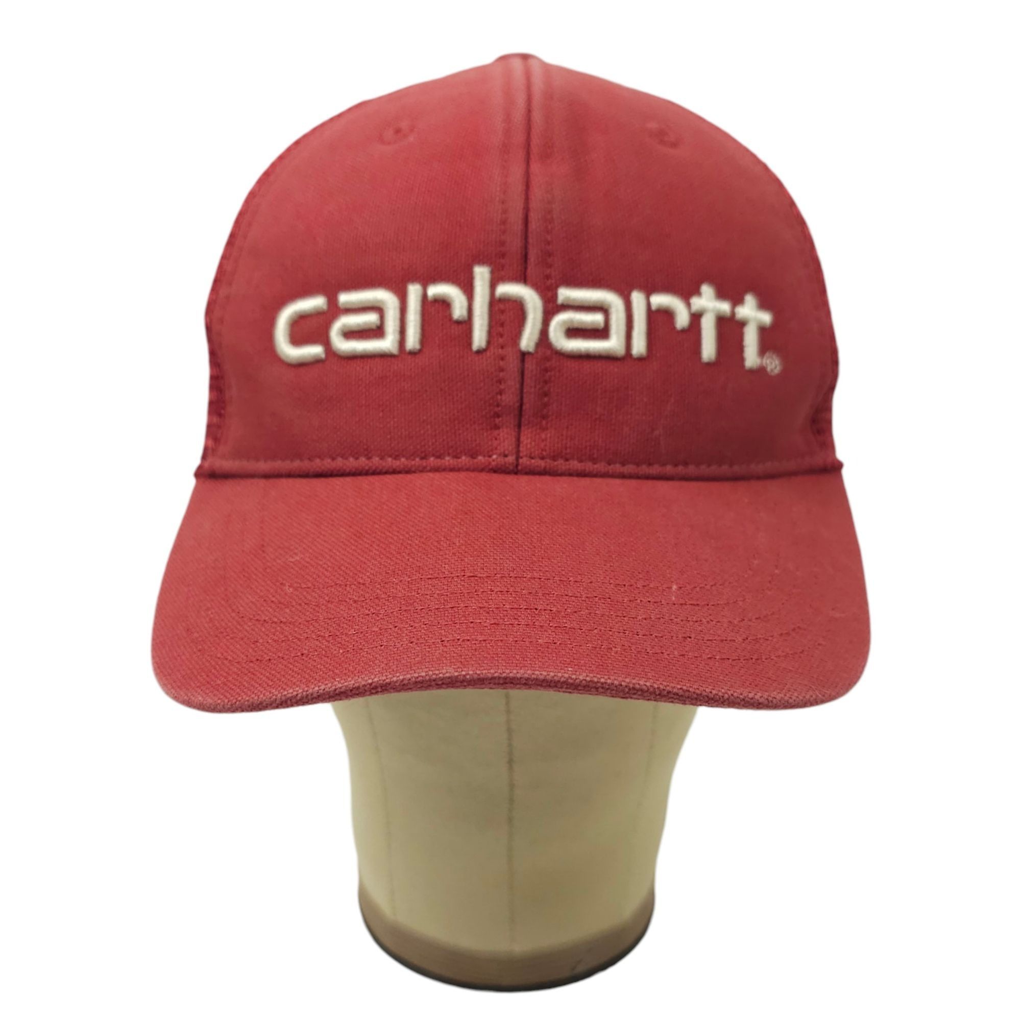Carhartt Carhartt Canvas Mesh Back Logo Graphic Cap Hat Snapback Size ONE SIZE - 13 Thumbnail