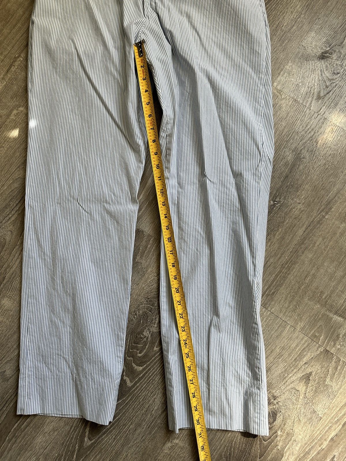Burberry × Designer Burberry Stripped Pants 🔥 Size US 34 / EU 50 - 6 Thumbnail