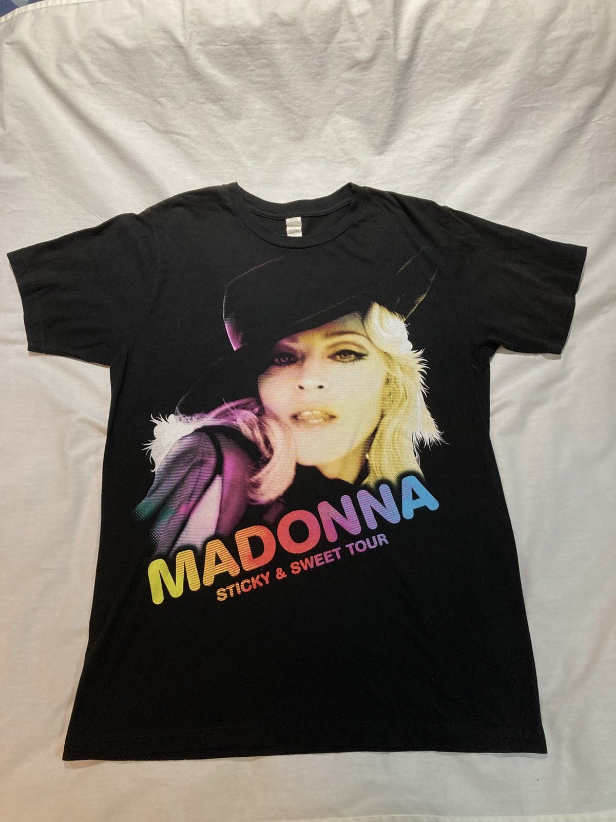 Tultex Madonna Sticky & Sweet Tour 2008-09’ T-shirt, size medium Size US M / EU 48-50 / 2 - 1 Thumbnail