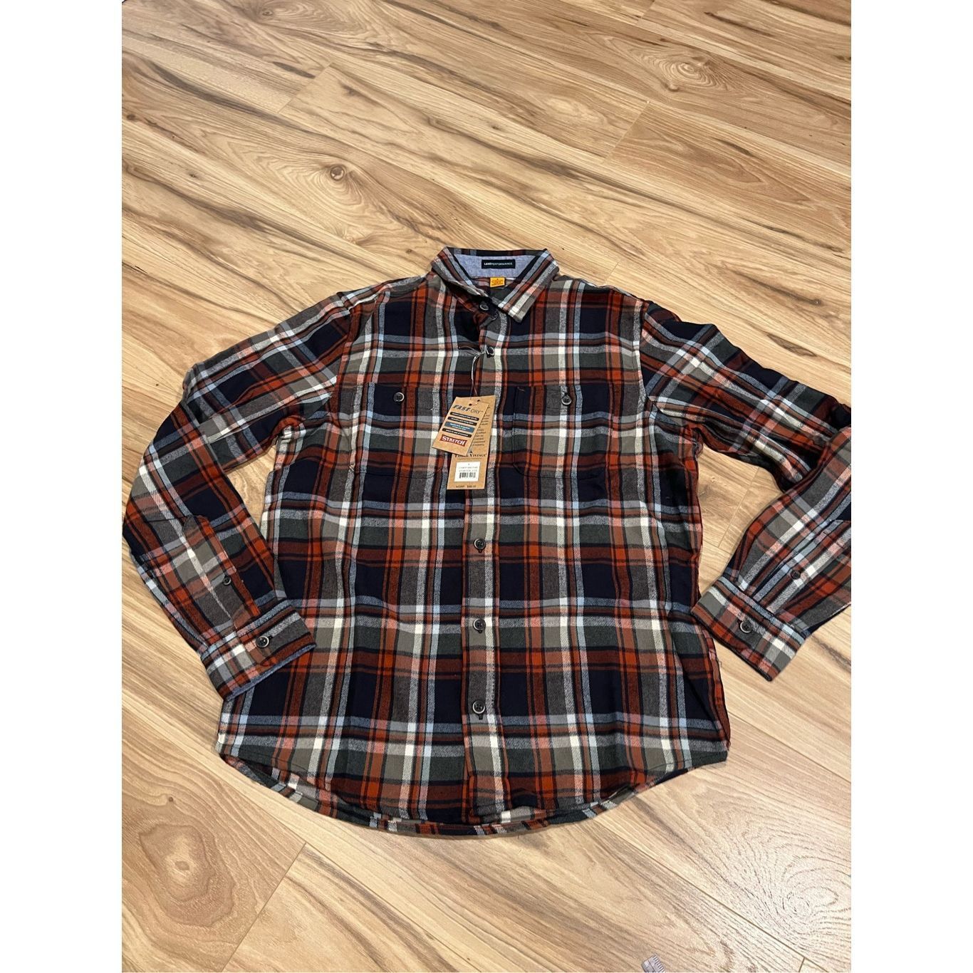 Other Tailor Vintage NWT countryside Plaid Long Sleeve Men’s Butto Size US S / EU 44-46 / 1 - 5 Thumbnail