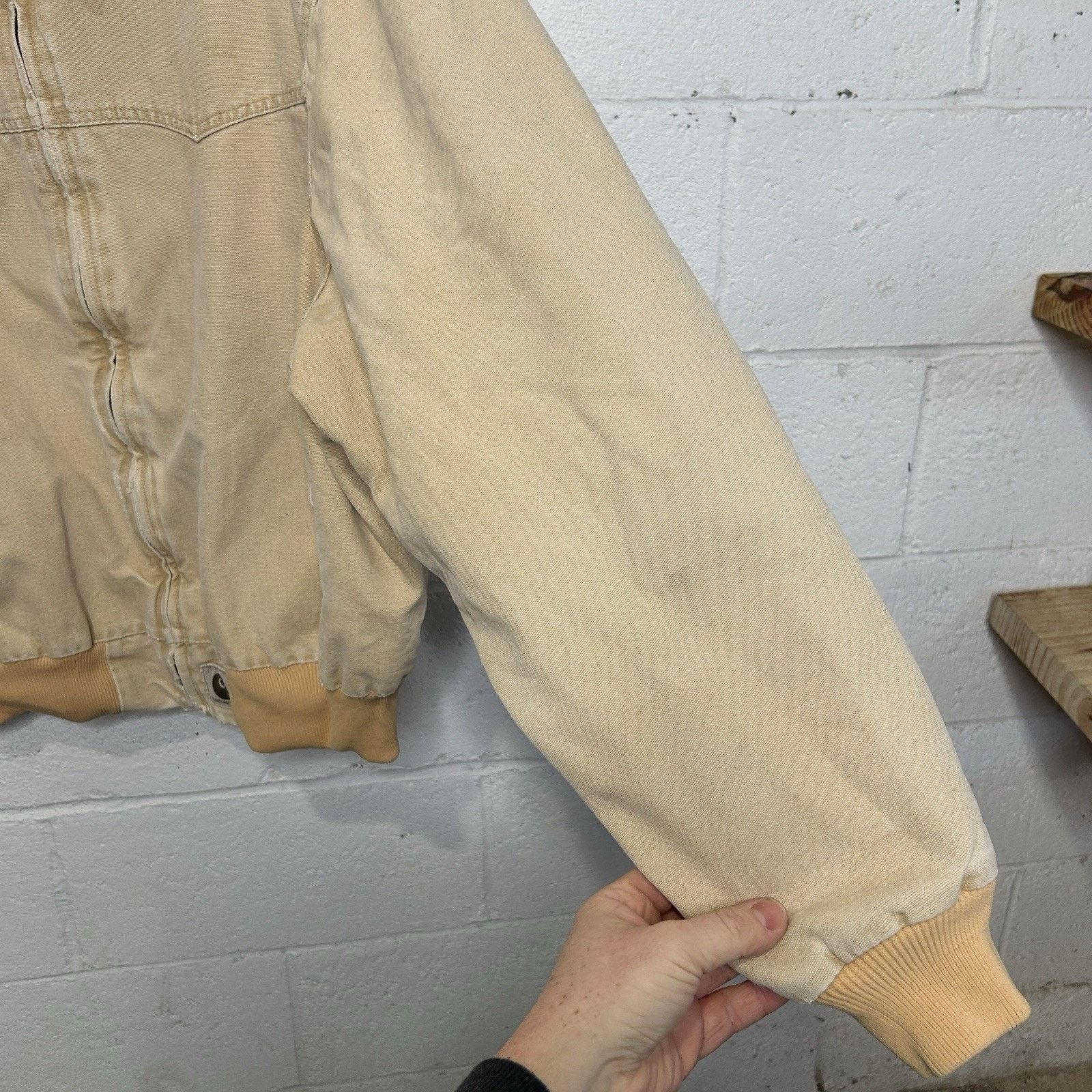 Carhartt Vintage Carhartt Quilted Santa Fe Jacket “Wheat” J14 WET Size US XL / EU 56 / 4 - 7 Thumbnail