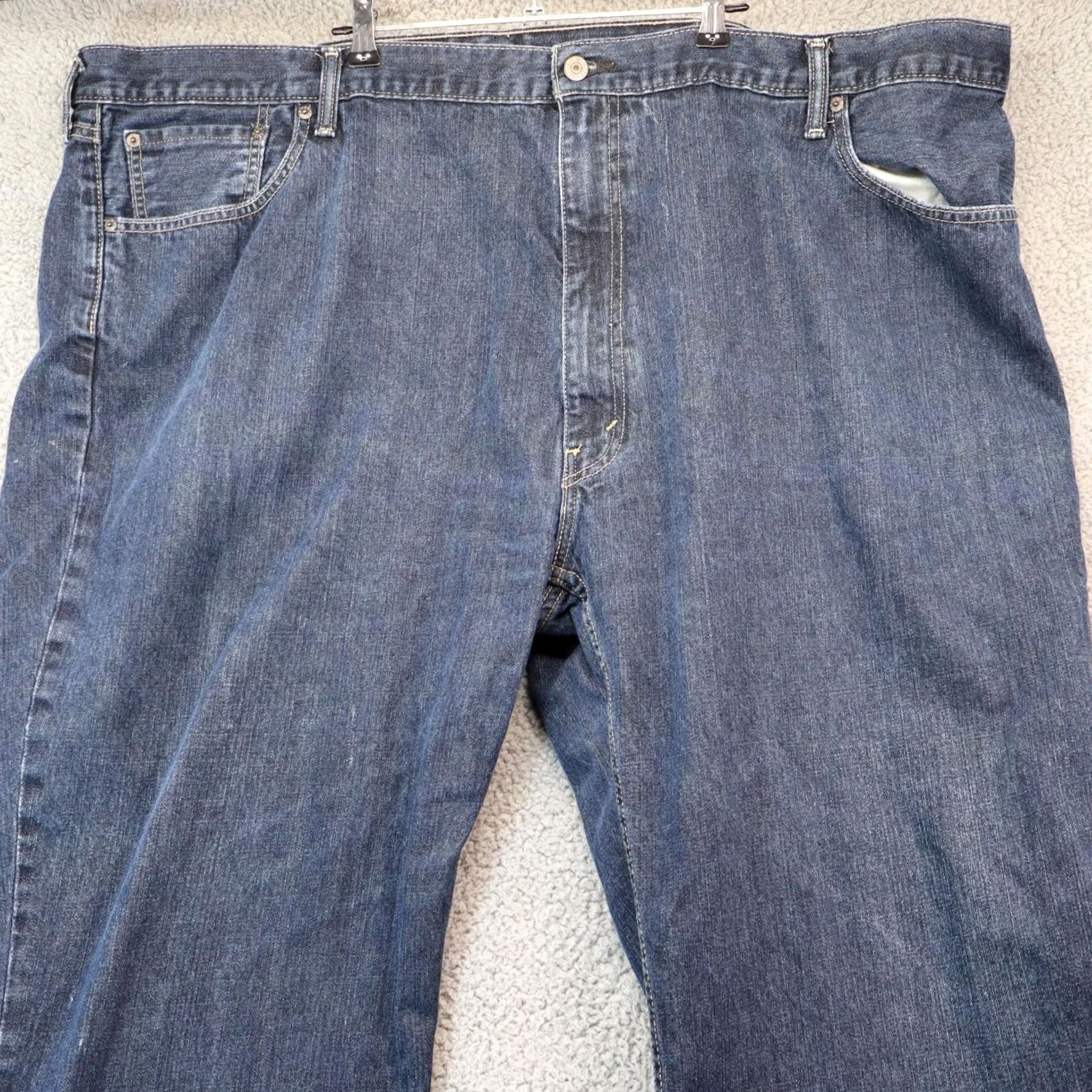 Levi's Levi's 559 Jeans Men 52x32 Classic Fit Straight Blue Denim Size US 36 / EU 52 - 5 Thumbnail