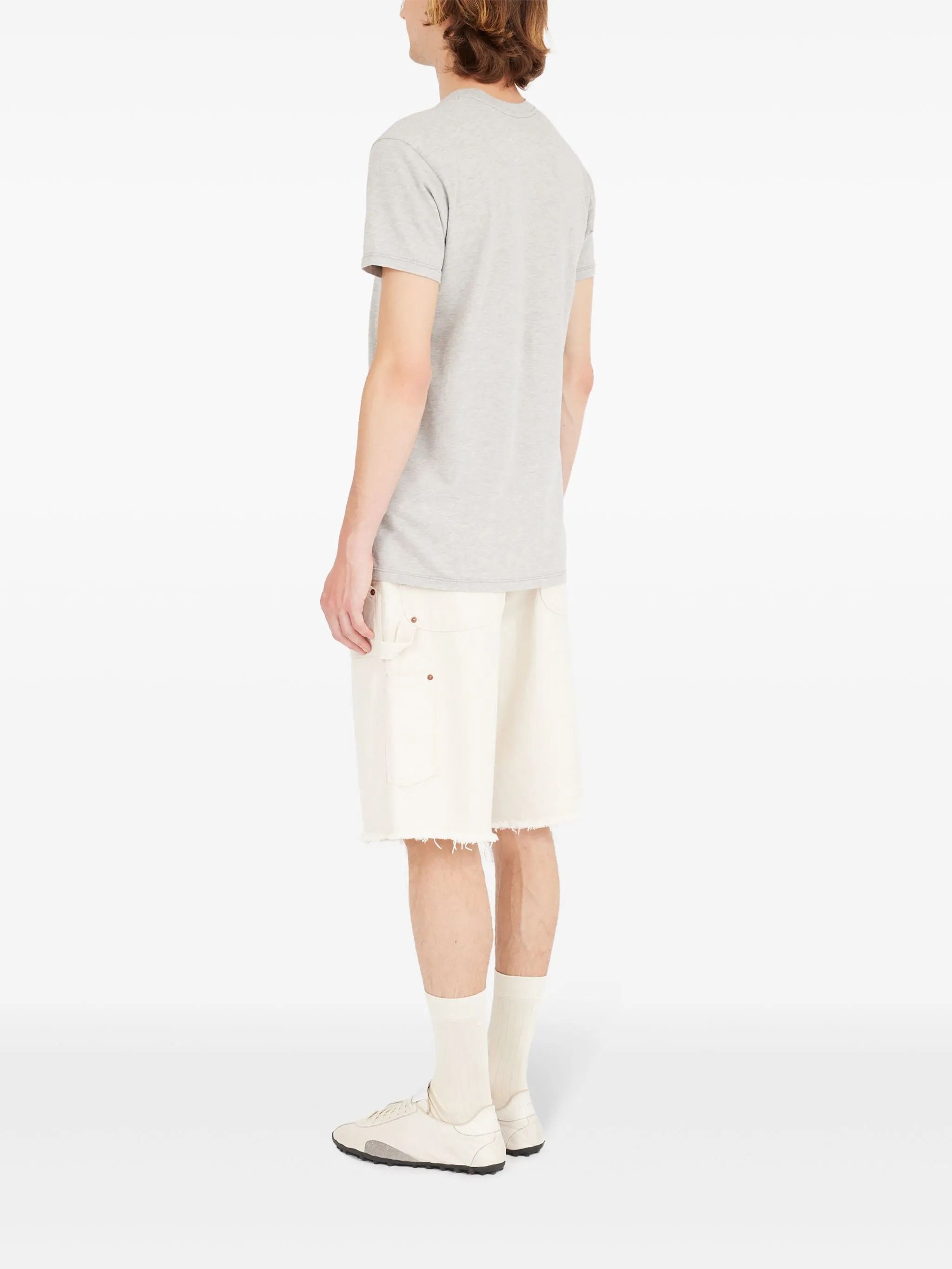 Maison Margiela o1w1db10126 Numbers-Motif T-Shirt in Grey Size US S / EU 44-46 / 1 - 5 Thumbnail