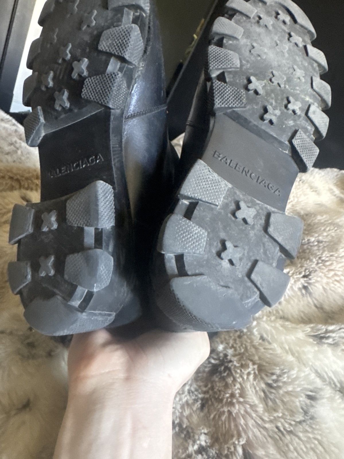 Balenciaga Balenciaga Black Leather Rider Boots Size US 8 / EU 41 - 5 Thumbnail