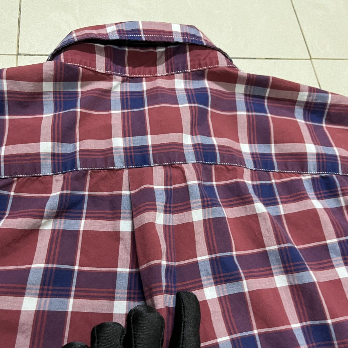 Japanese Brand × Uniqlo × Vintage Uniqlo Checkered Button Up Shirt Size US M / EU 48-50 / 2 - 8 Thumbnail