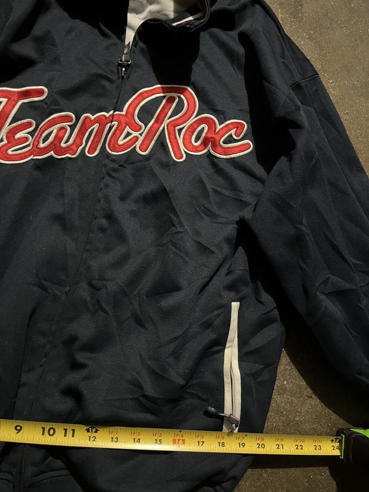 Rocawear Vintage y2k rocawear usa navy and blue flag zip up sweater Size US L / EU 52-54 / 3 - 3 Thumbnail