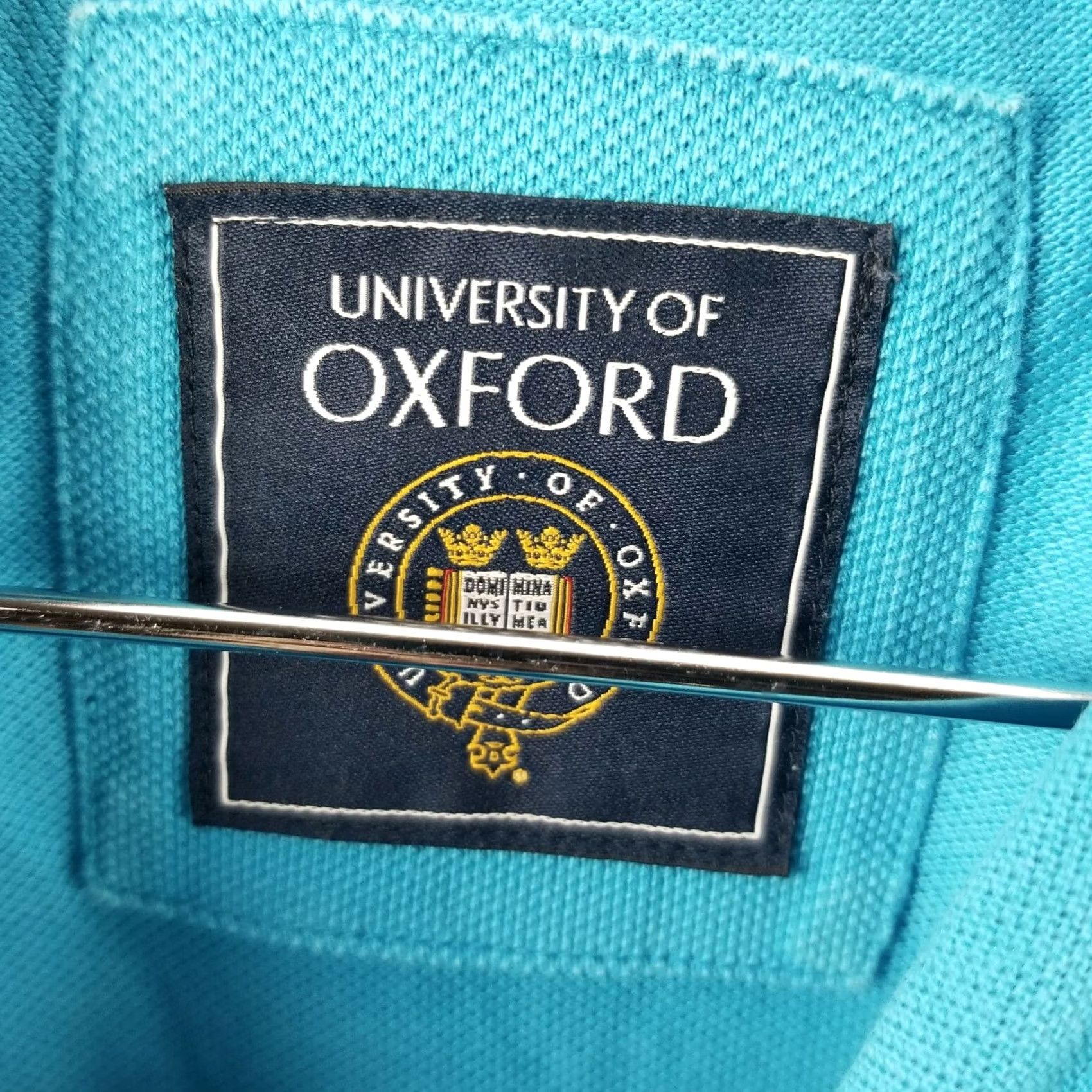 Vintage University Of Oxford College Polo Shirt Mens Small Blue Embroidered 20X27 Rugby Shirt Size US S / EU 44-46 / 1 - 3 Thumbnail