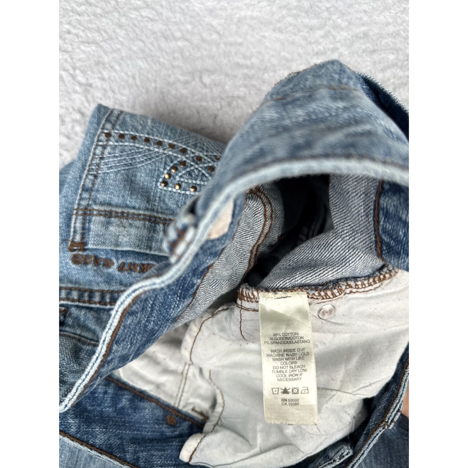 DKNY DKNY Jeans Women 6 Blue Denim Bootcut Medium Wash Mid Rise Cotton 28x30 Jeans Women 6 Blue Denim Bootcut Mid Rise 28x30 Size 28" / US 6 / IT 42 - 7 Thumbnail
