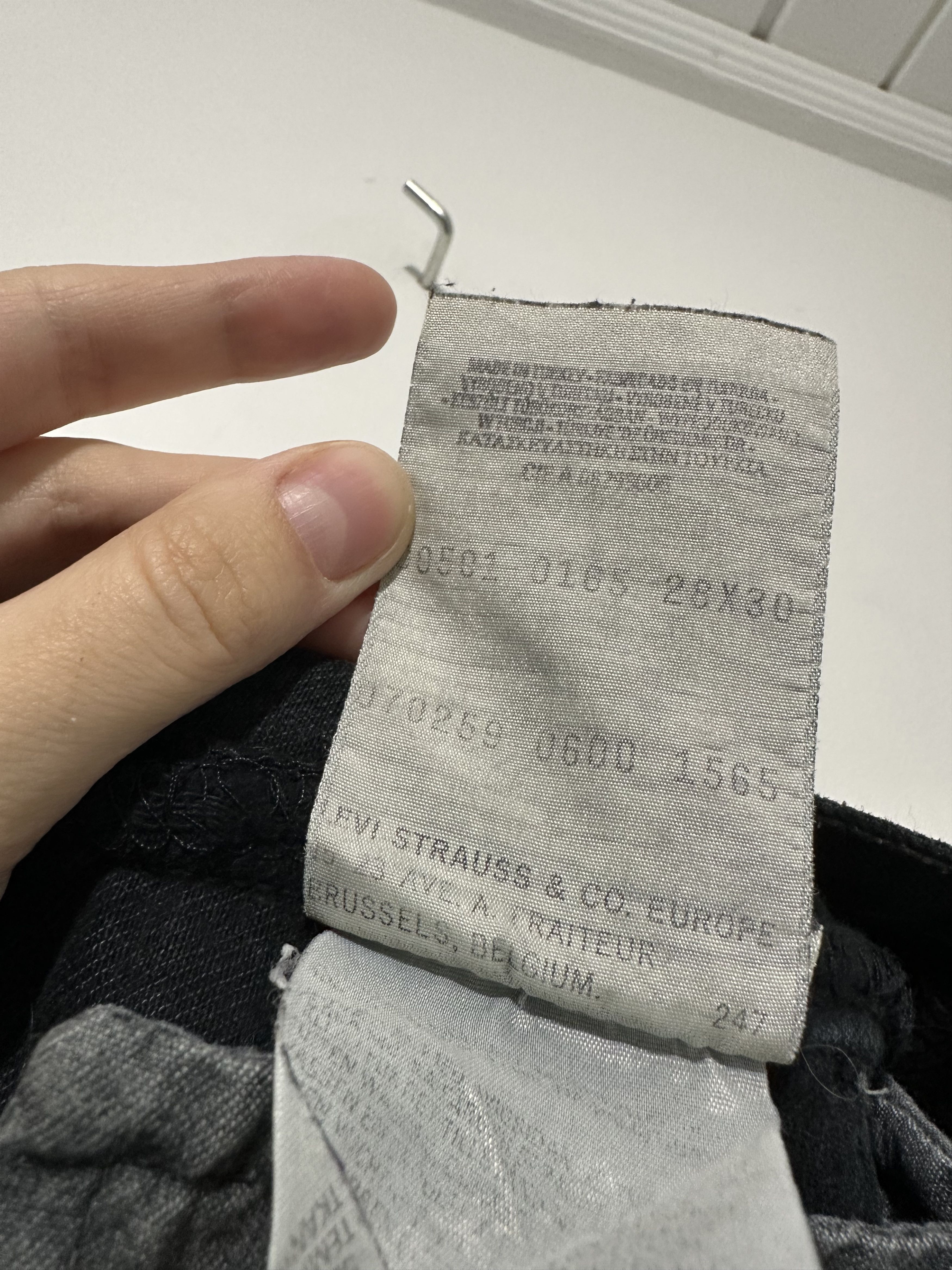 Levi's × Vintage Vintage Levi's Black Denim Jeans Shorts W28 Size 28" / US 6 / IT 42 - 6 Thumbnail
