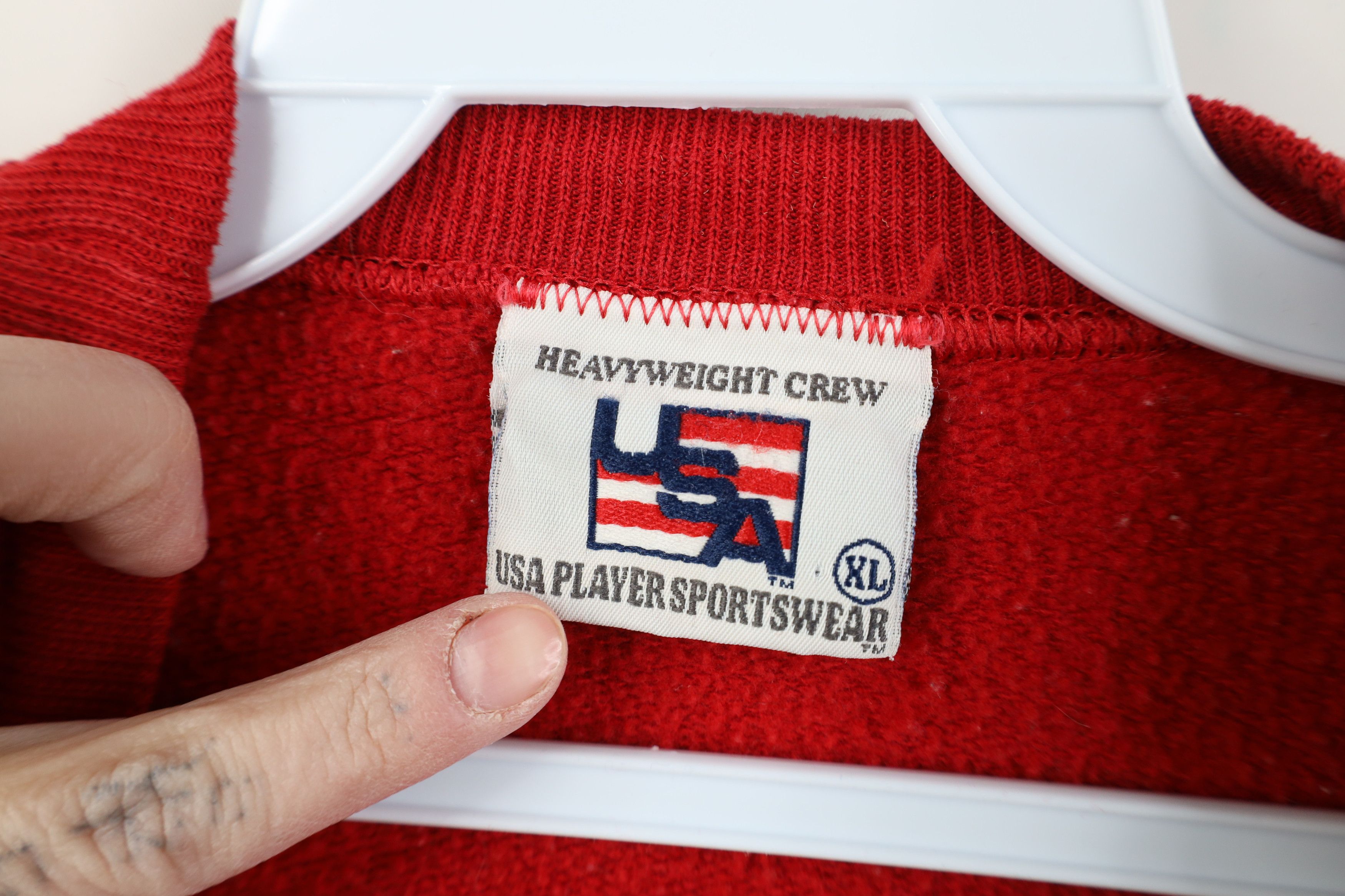 Vintage Vintage 90s Ohio State University Crewneck Sweatshirt Size US XL / EU 56 / 4 - 7 Thumbnail