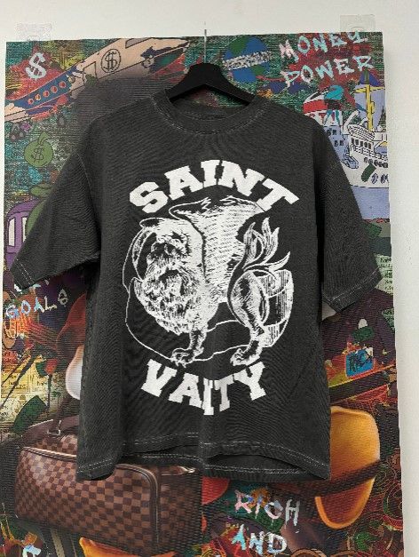 Saint Vanity Saint Vanity Griffin Grey Tee Size US M / EU 48-50 / 2 - 1 Preview